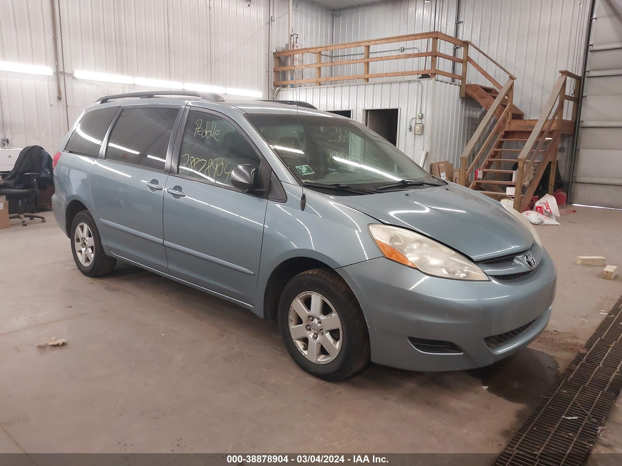 TOYOTA SIENNA 2007 5tdzk23c17s065434