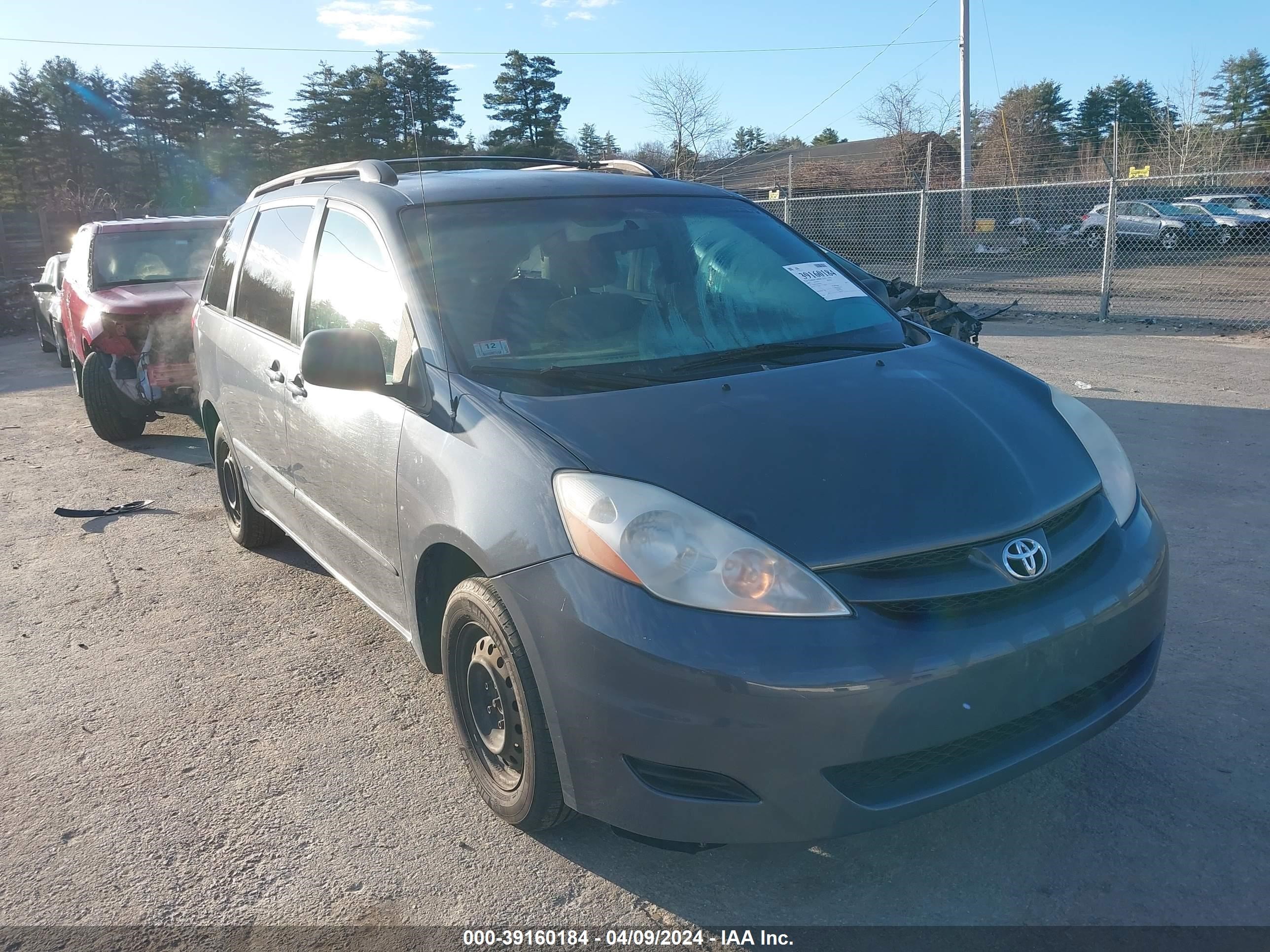 TOYOTA SIENNA 2008 5tdzk23c18s181816