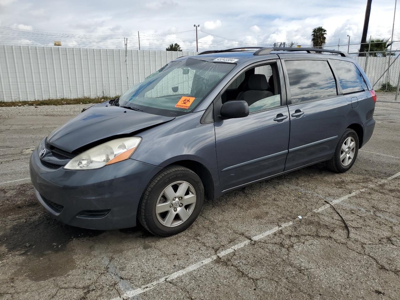 TOYOTA SIENNA 2008 5tdzk23c18s182416