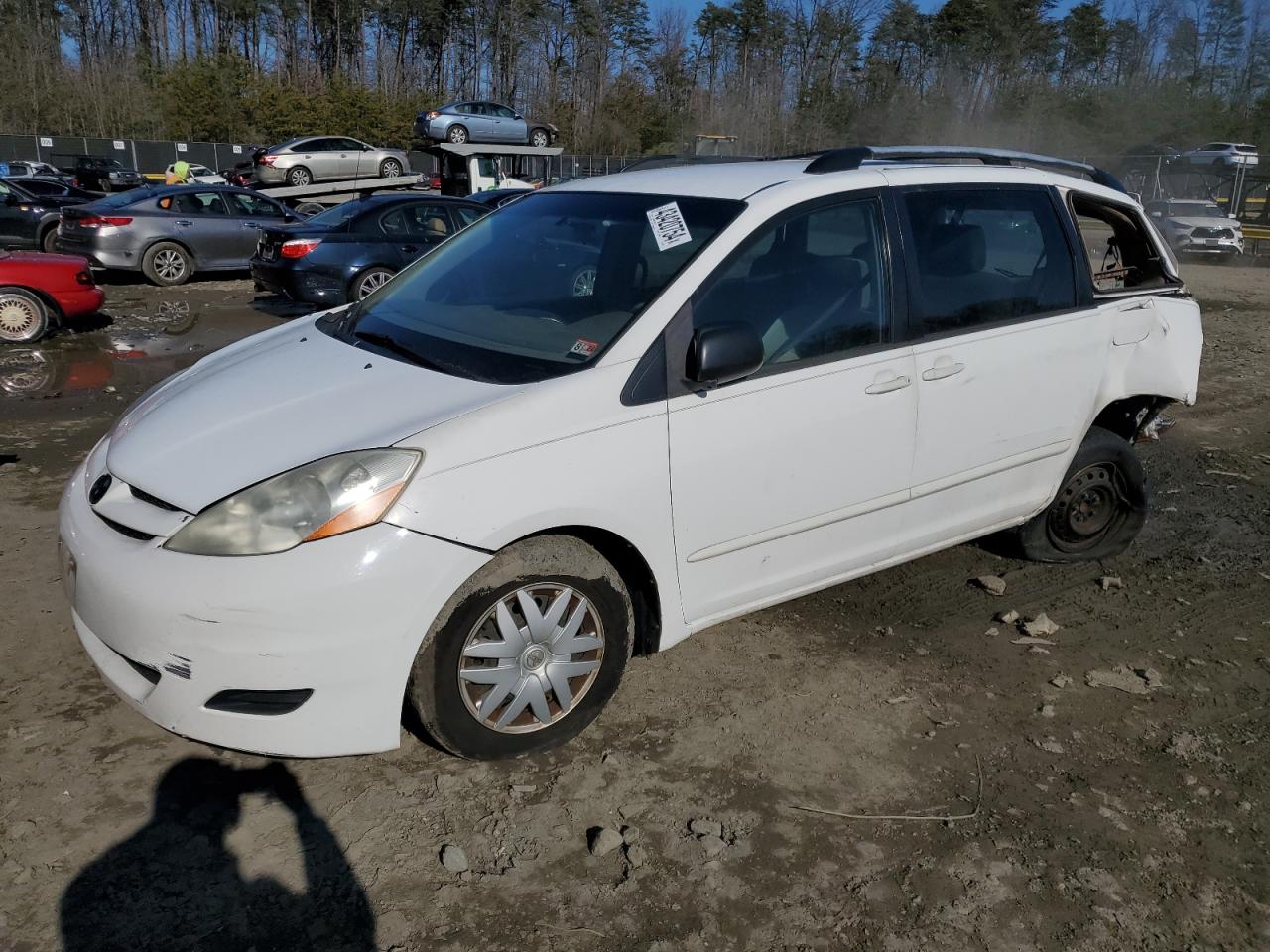 TOYOTA SIENNA 2008 5tdzk23c18s199118