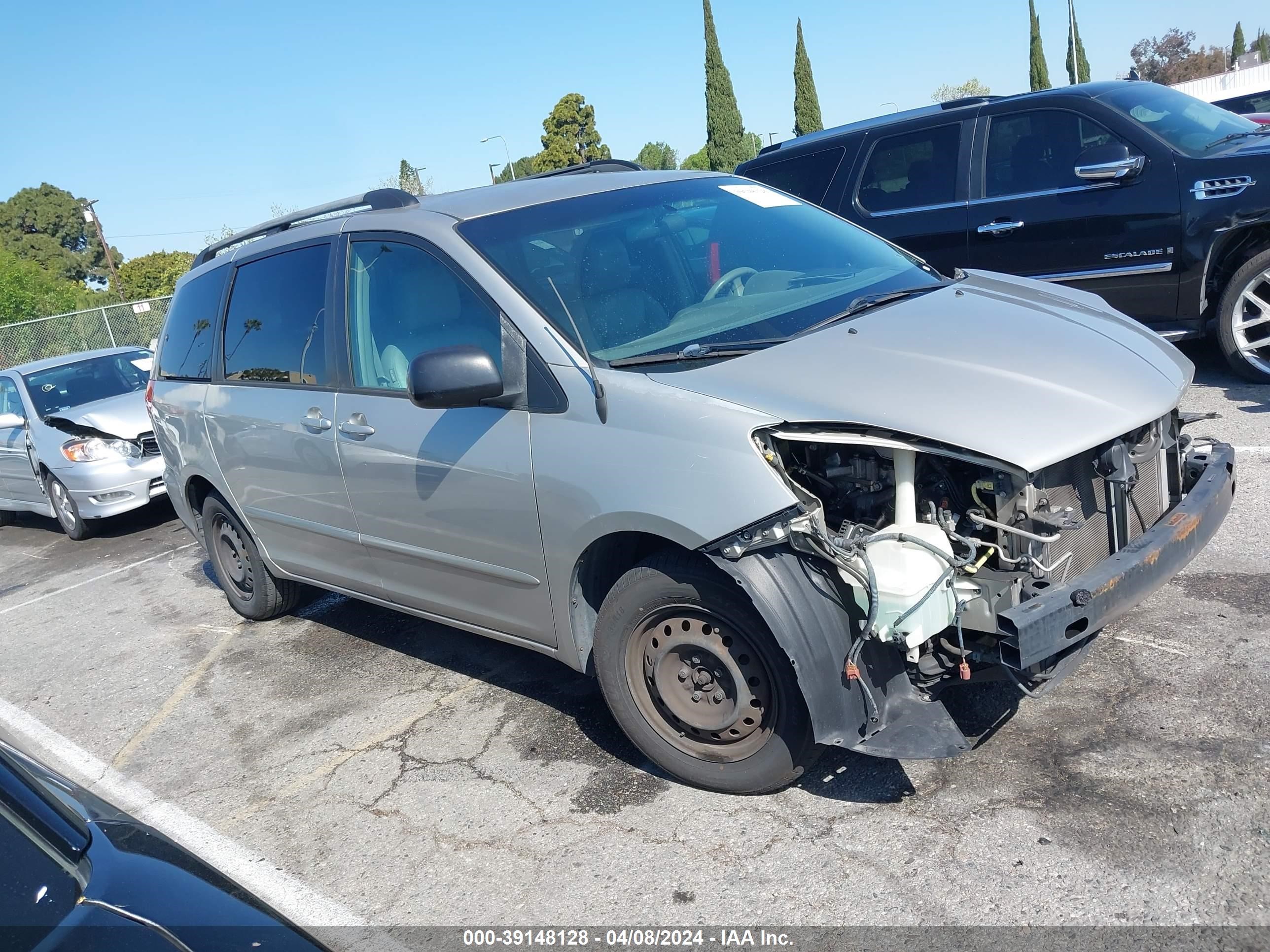 TOYOTA SIENNA 2009 5tdzk23c19s235262