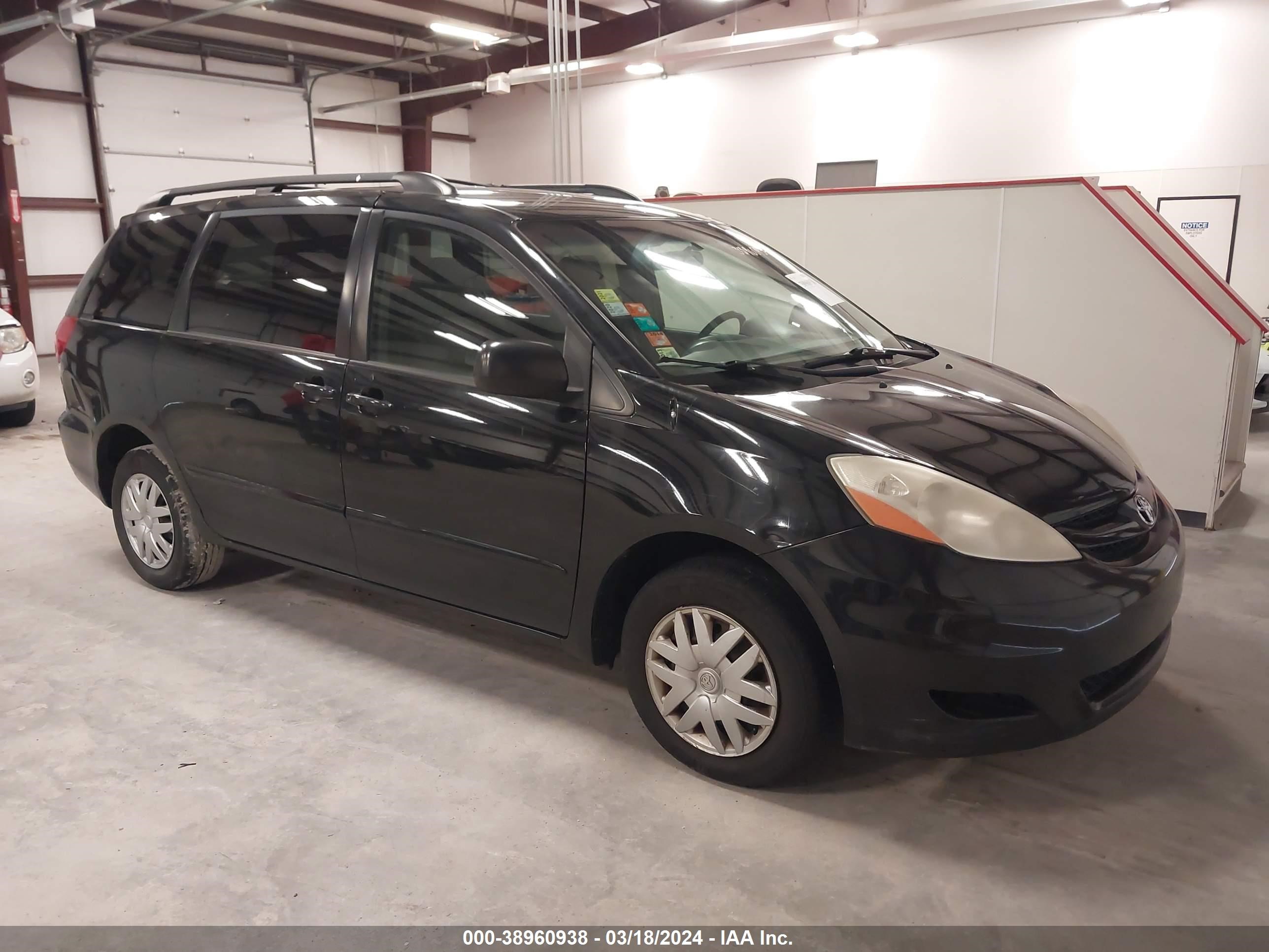 TOYOTA SIENNA 2009 5tdzk23c19s250103