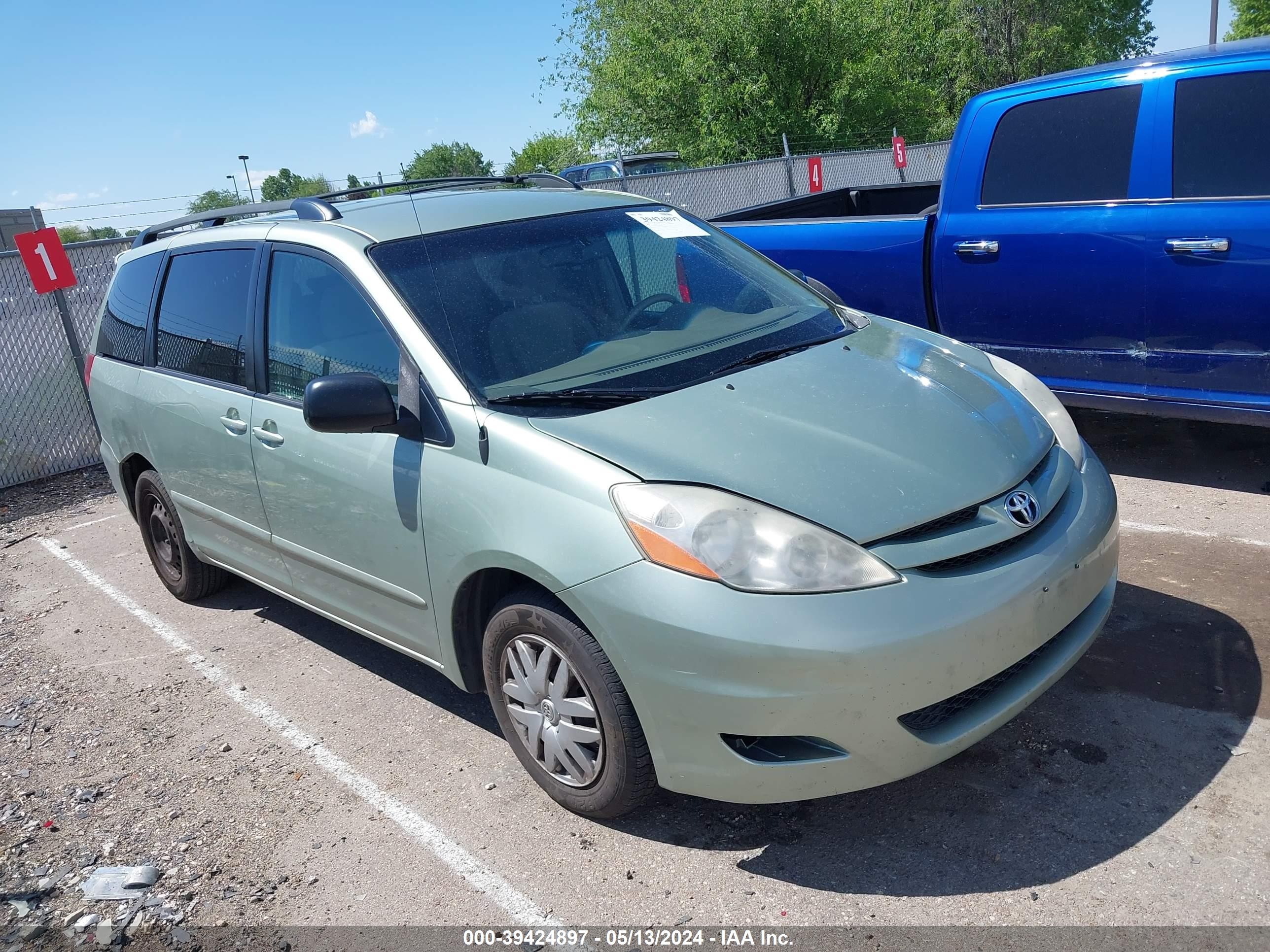 TOYOTA SIENNA 2007 5tdzk23c27s040025