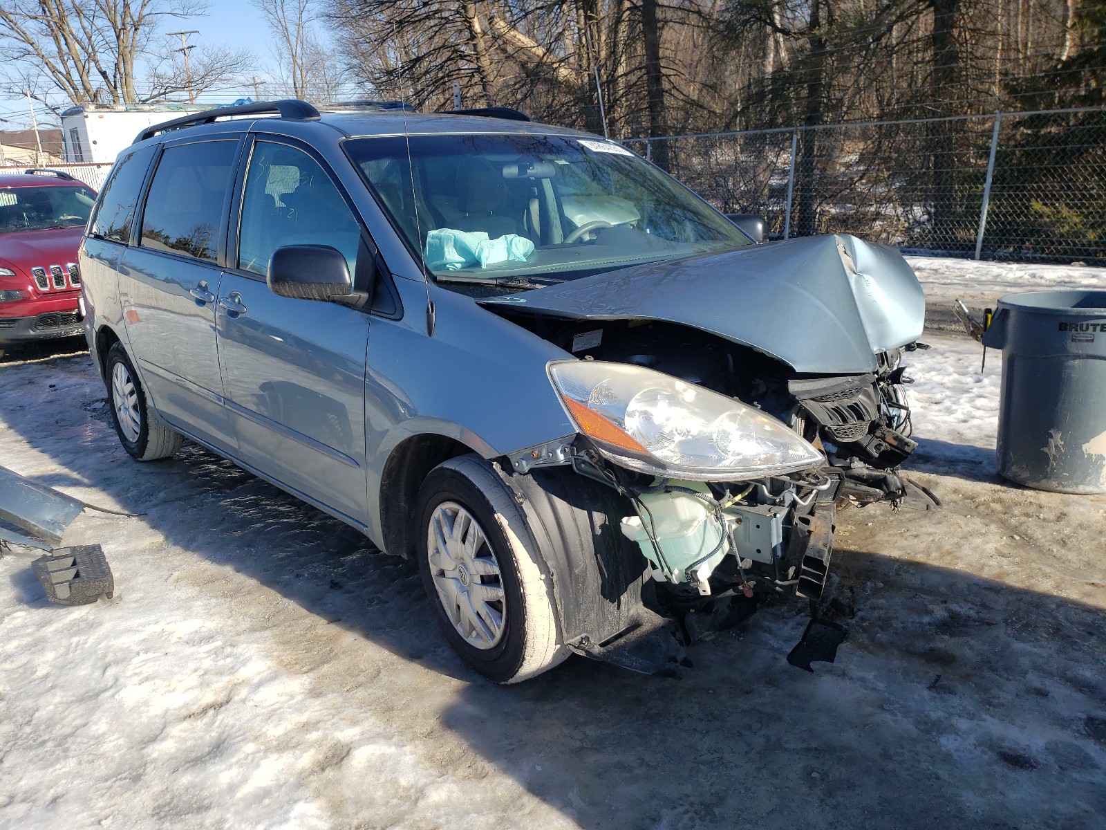 TOYOTA SIENNA CE 2007 5tdzk23c27s066740