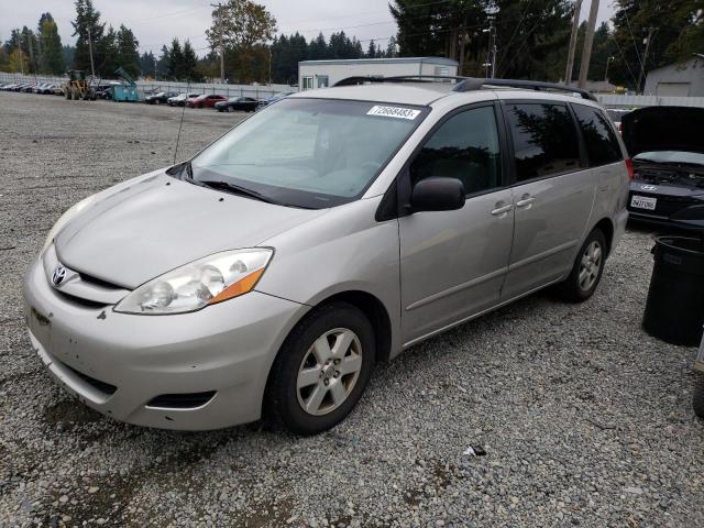 TOYOTA SIENNA CE 2008 5tdzk23c28s147254