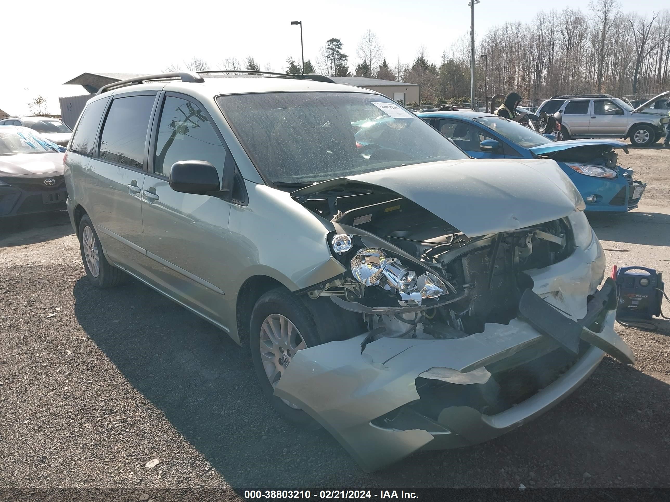 TOYOTA SIENNA 2008 5tdzk23c28s157394