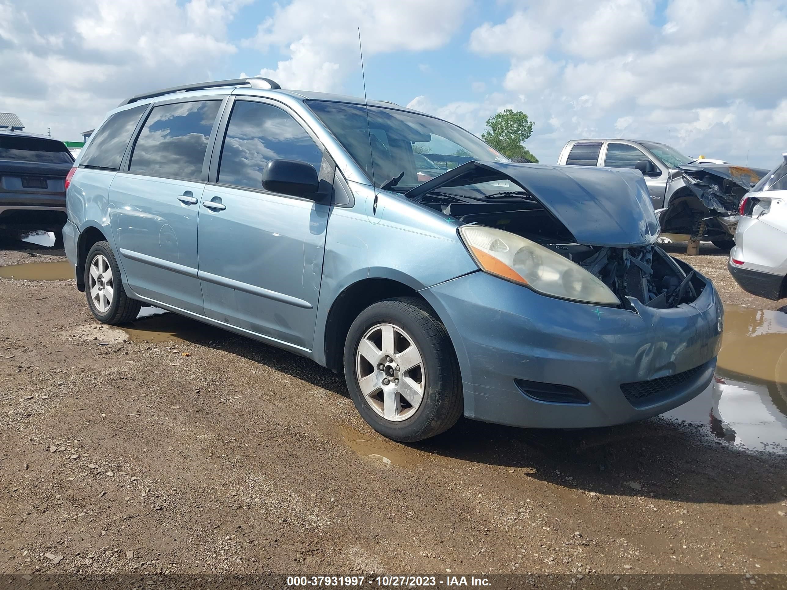 TOYOTA SIENNA 2008 5tdzk23c28s167424