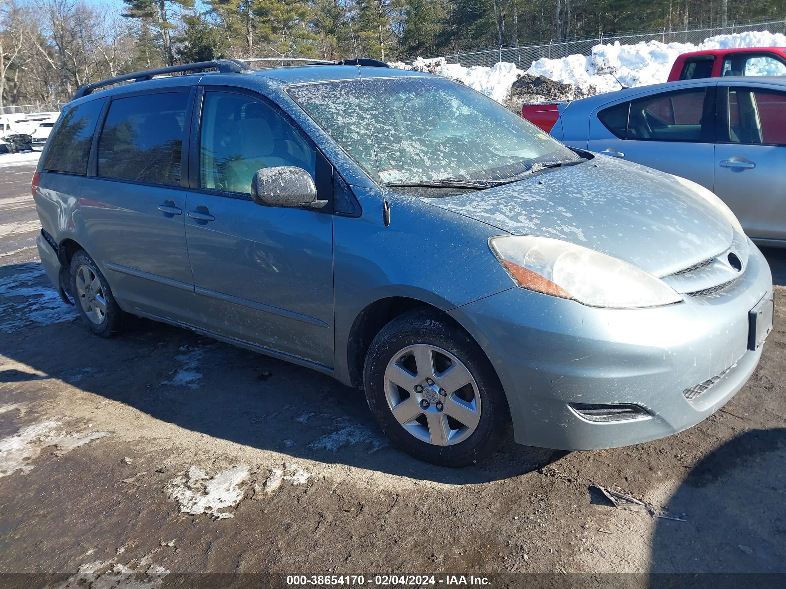 TOYOTA SIENNA 2009 5tdzk23c29s234377