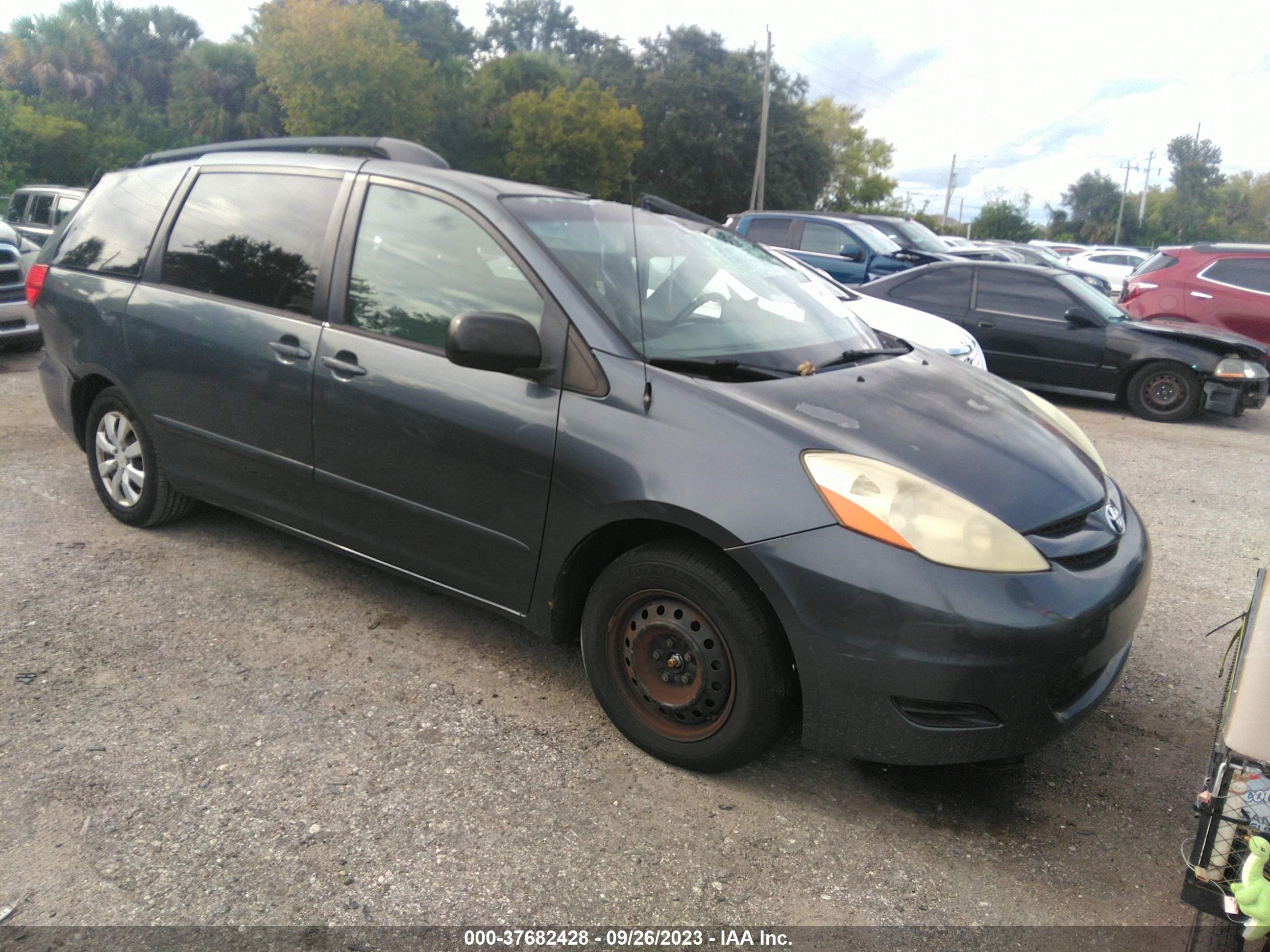 TOYOTA SIENNA 2009 5tdzk23c29s288729