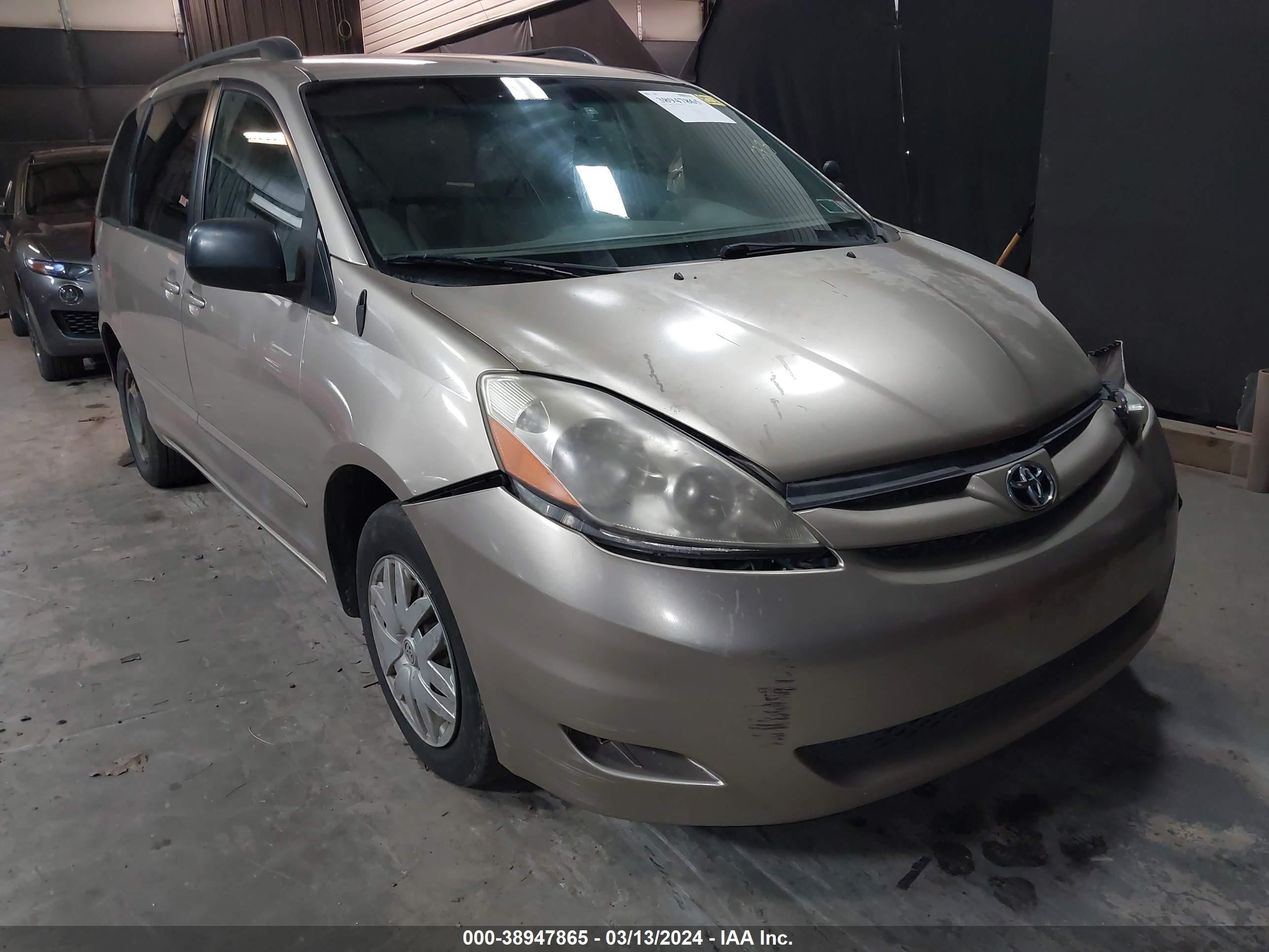 TOYOTA SIENNA 2007 5tdzk23c37s013562