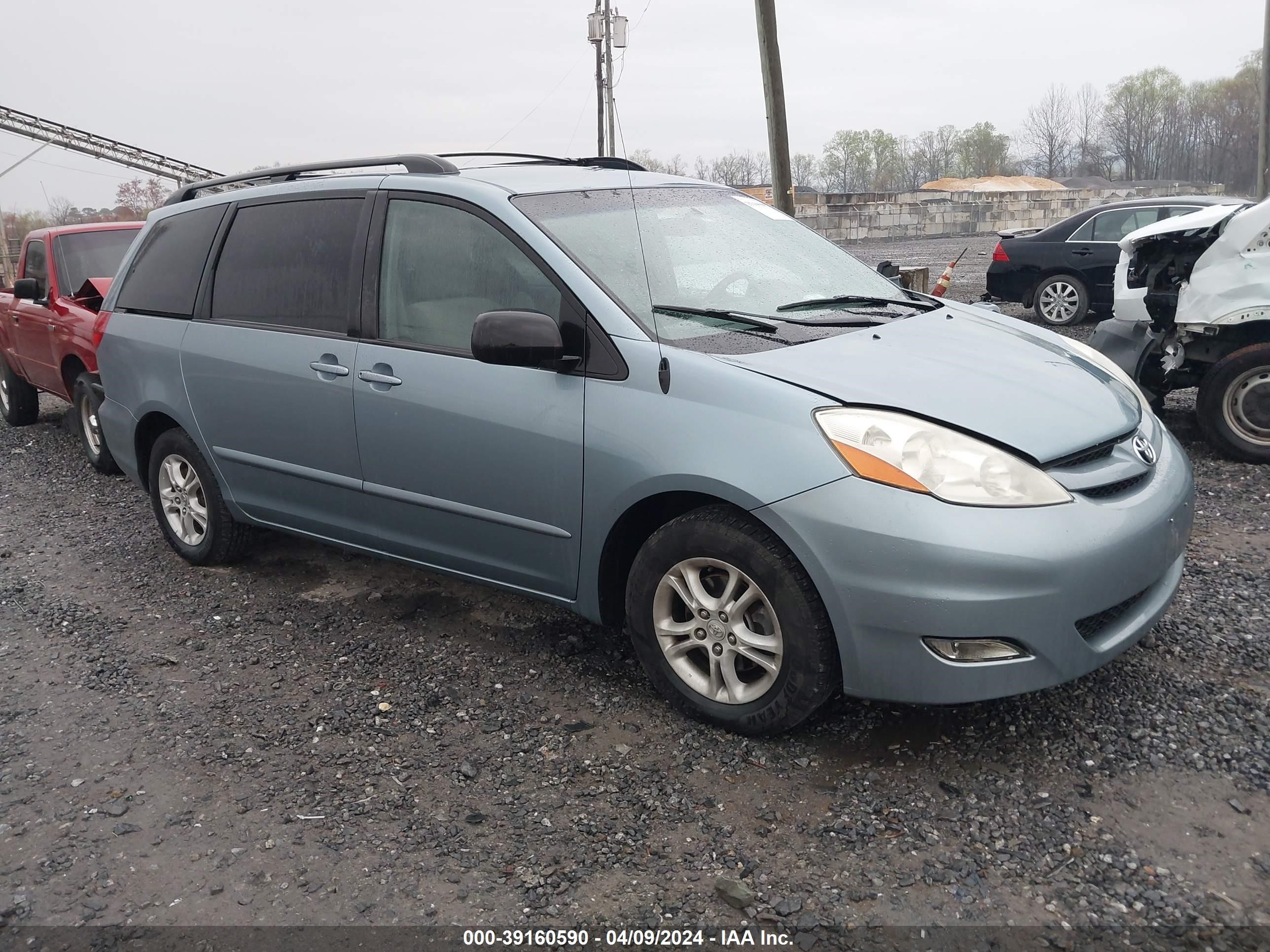 TOYOTA SIENNA 2007 5tdzk23c37s061546