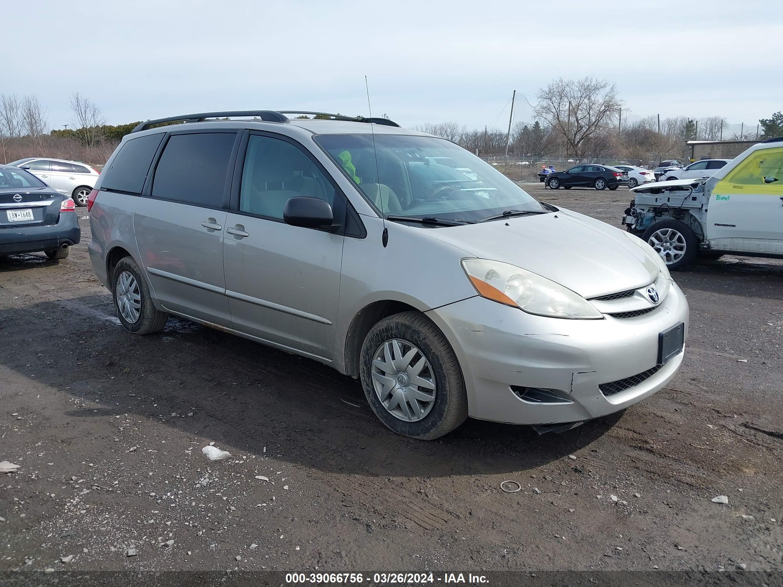 TOYOTA SIENNA 2007 5tdzk23c37s064673