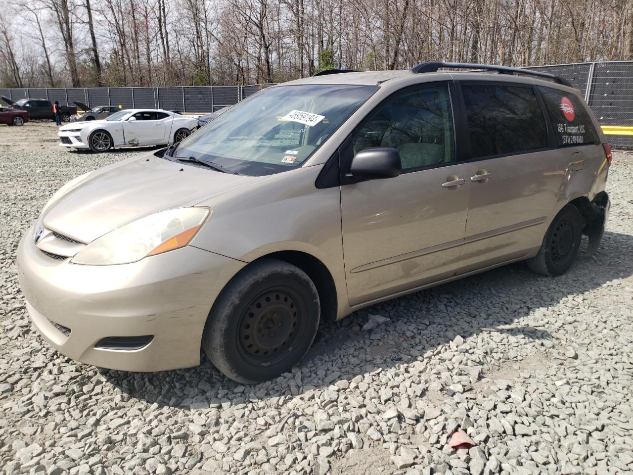 TOYOTA SIENNA 2008 5tdzk23c38s178044