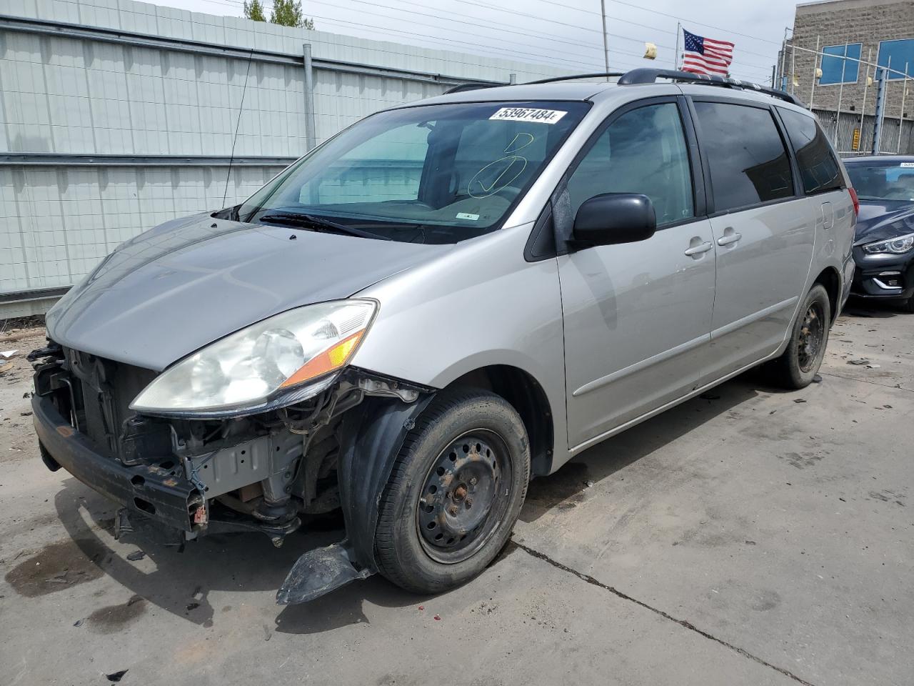 TOYOTA SIENNA 2008 5tdzk23c38s223533