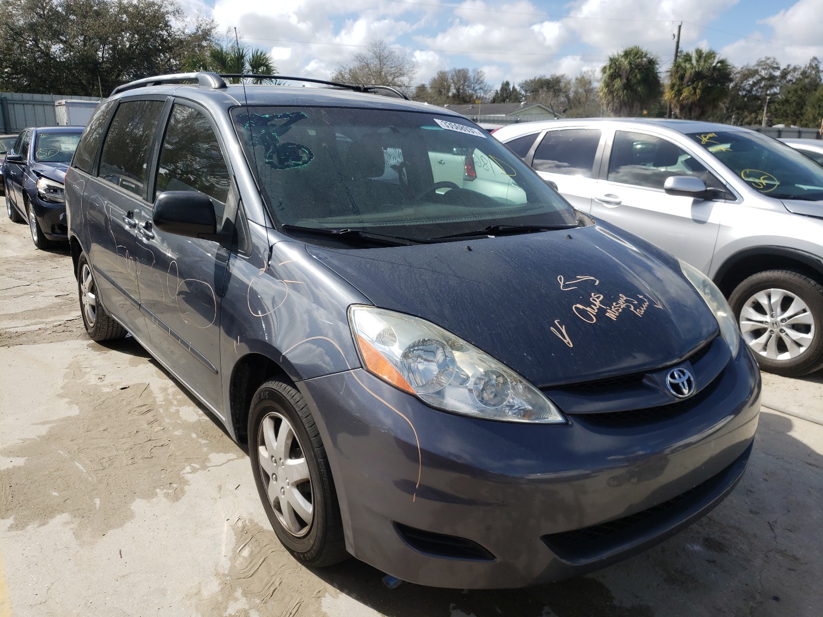 TOYOTA SIENNA CE 2009 5tdzk23c39s228040