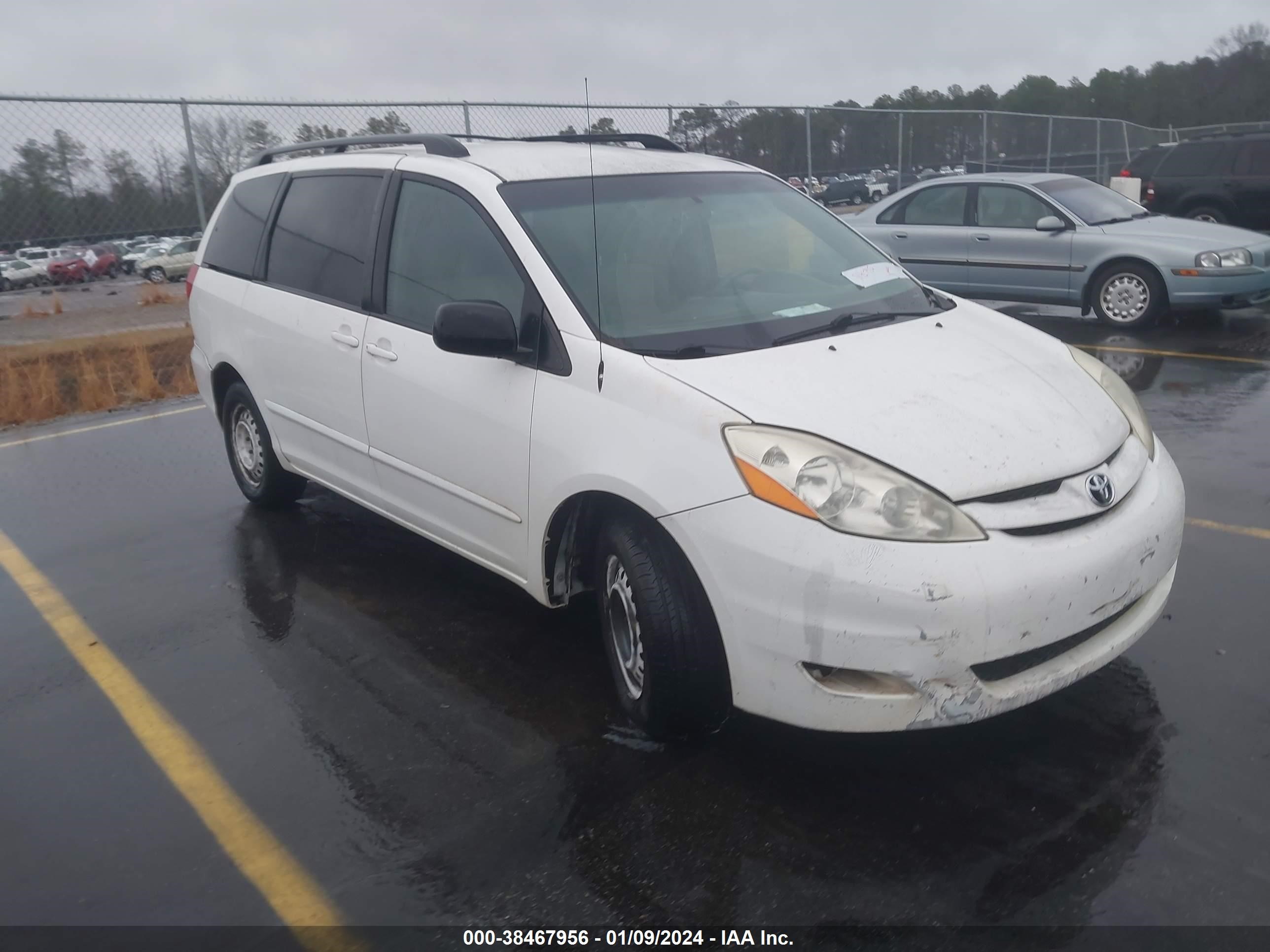 TOYOTA SIENNA 2009 5tdzk23c39s252841