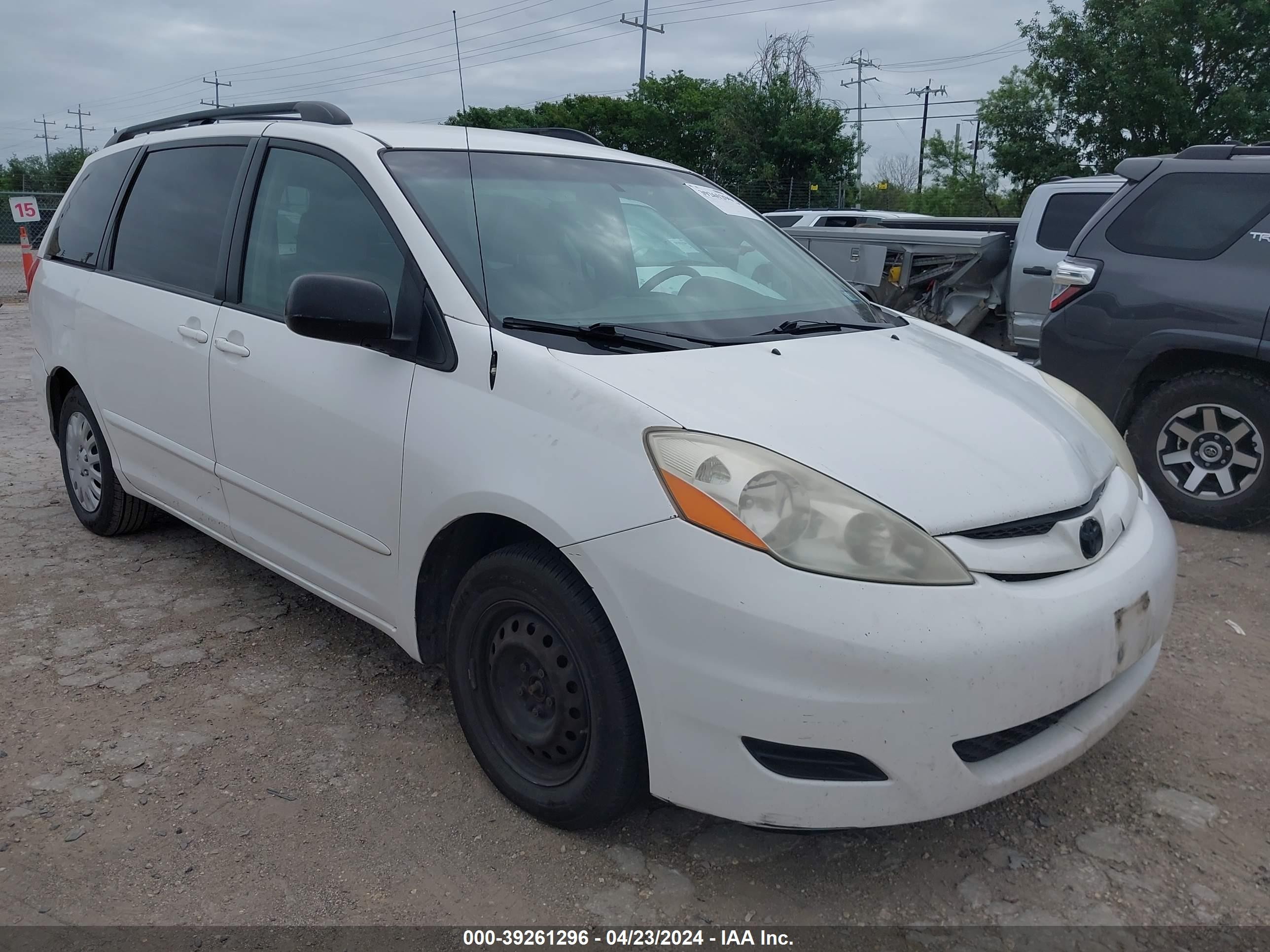 TOYOTA SIENNA 2007 5tdzk23c47s007320