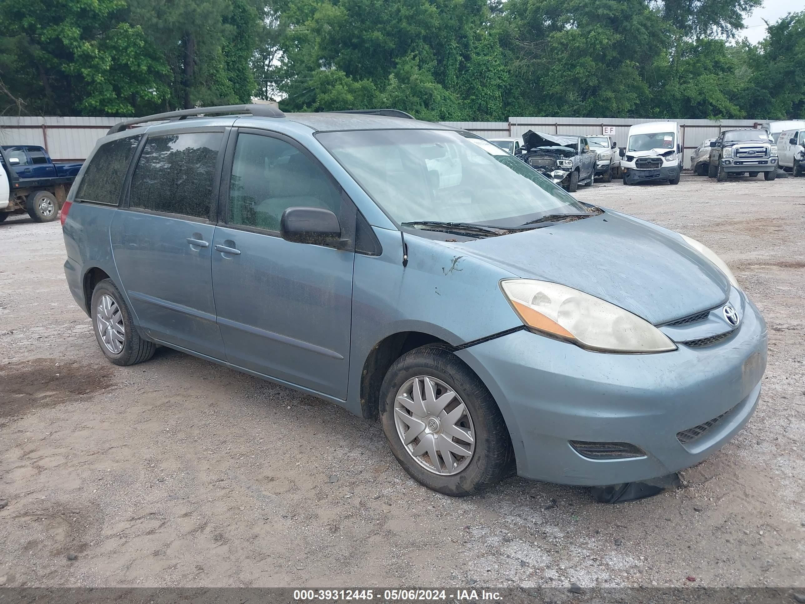 TOYOTA SIENNA 2007 5tdzk23c47s015448