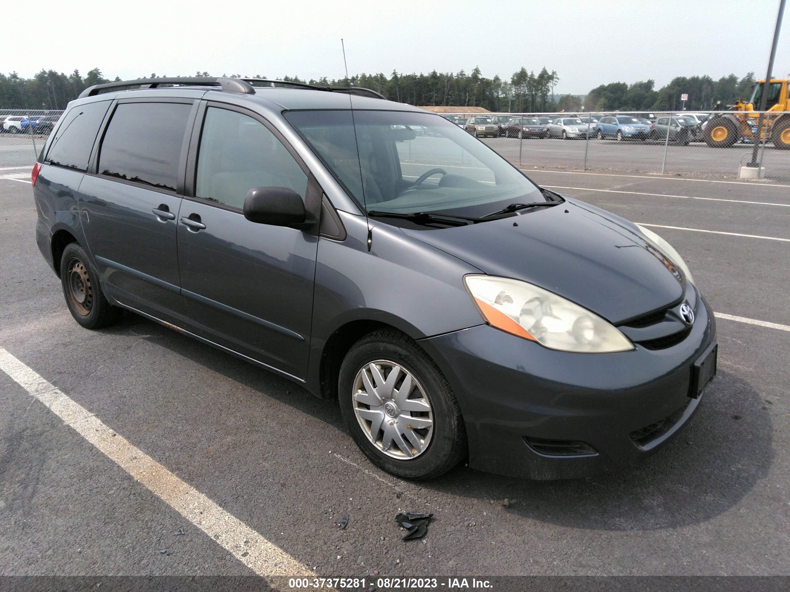 TOYOTA SIENNA 2007 5tdzk23c47s066836