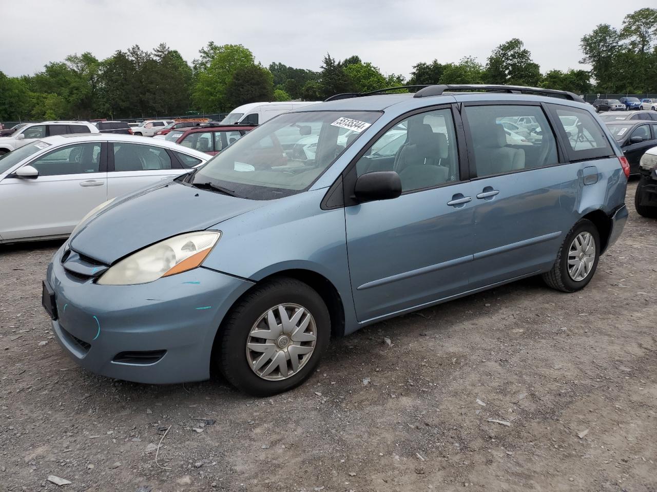 TOYOTA SIENNA 2007 5tdzk23c47s084768