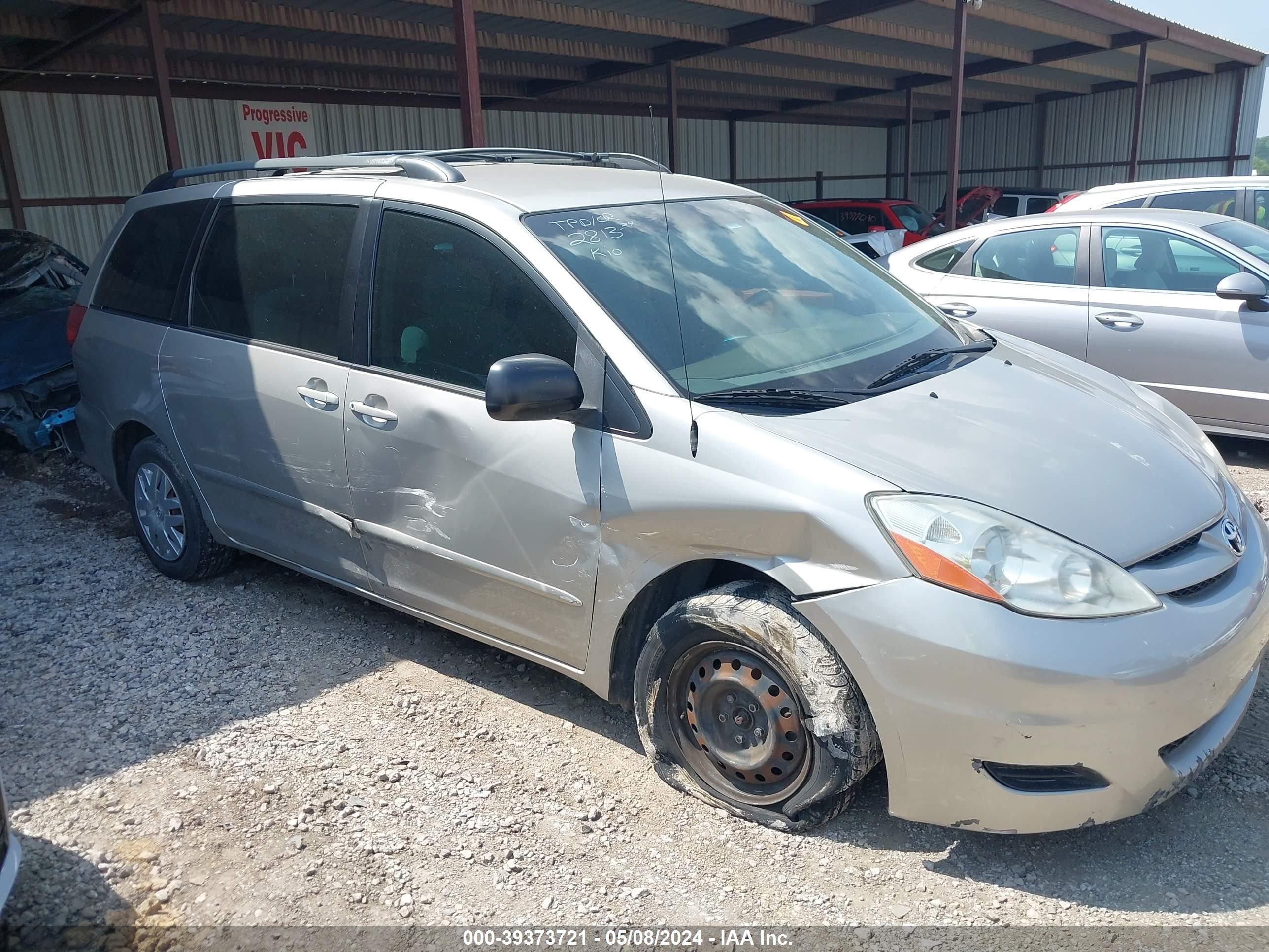 TOYOTA SIENNA 2008 5tdzk23c48s111842