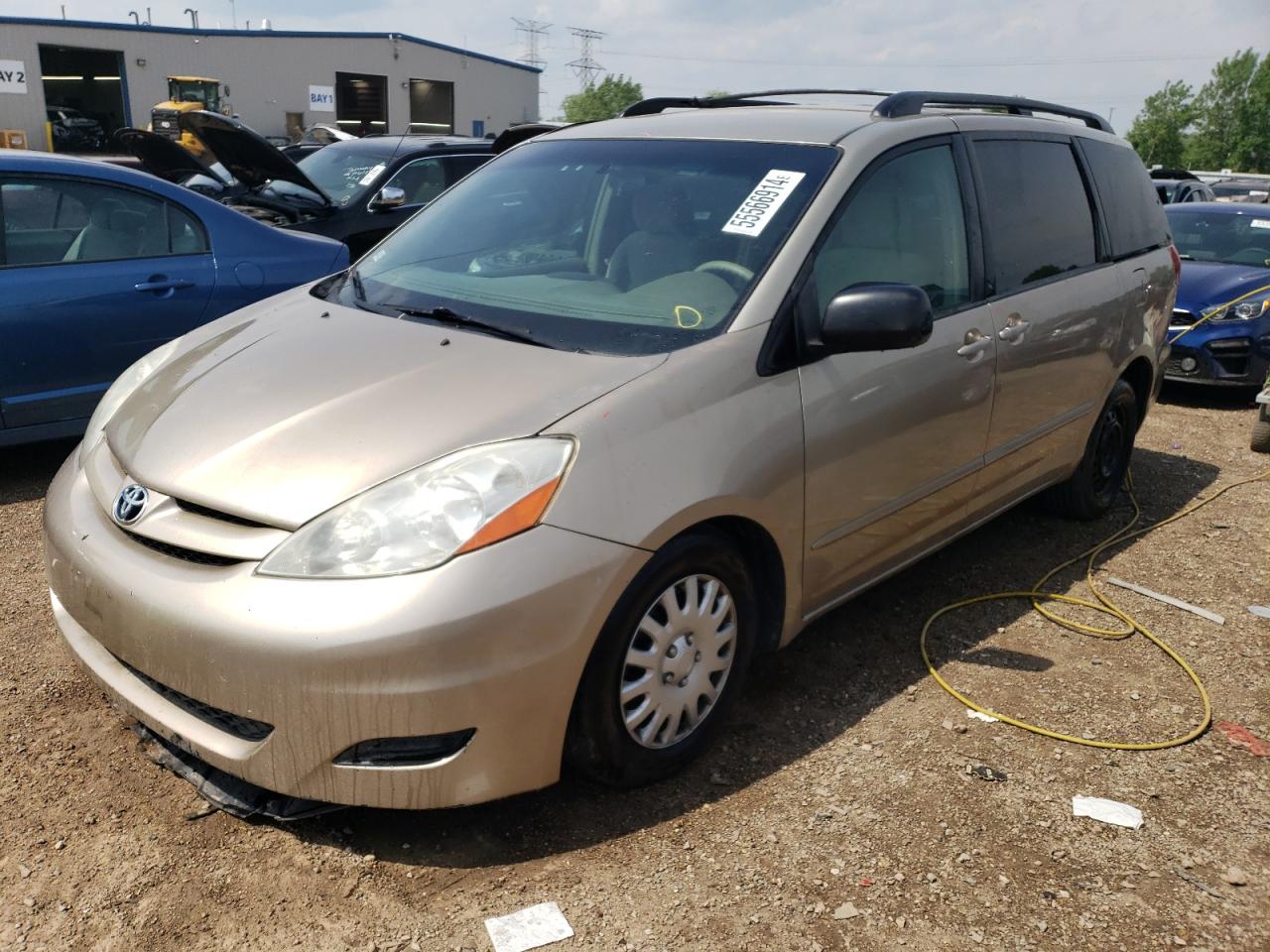 TOYOTA SIENNA 2008 5tdzk23c48s153640