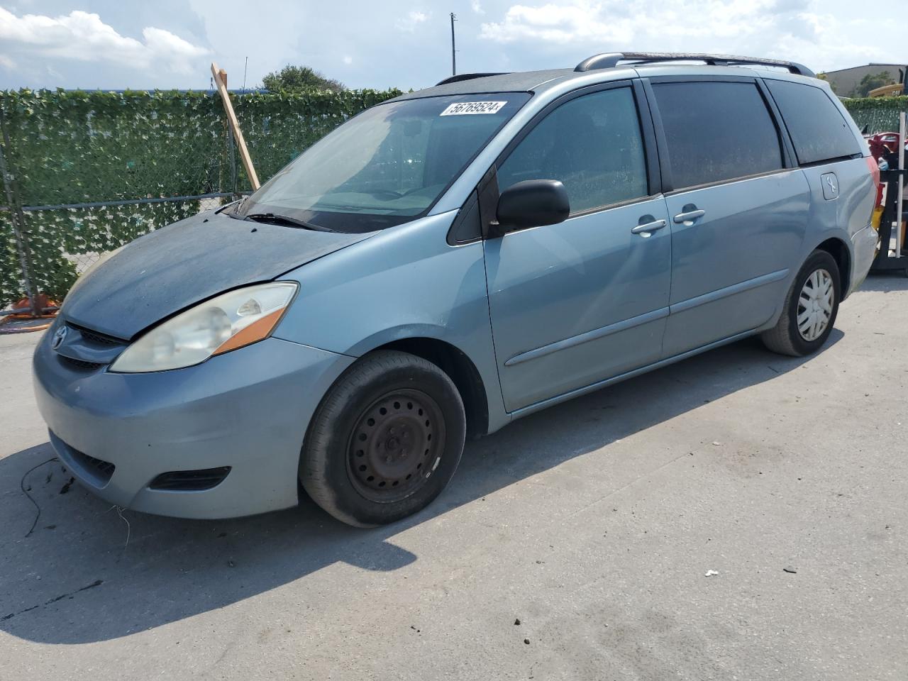 TOYOTA SIENNA 2008 5tdzk23c48s172527