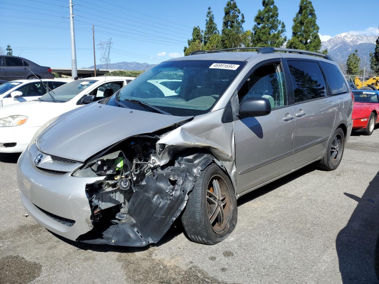 TOYOTA SIENNA 2008 5tdzk23c48s194818