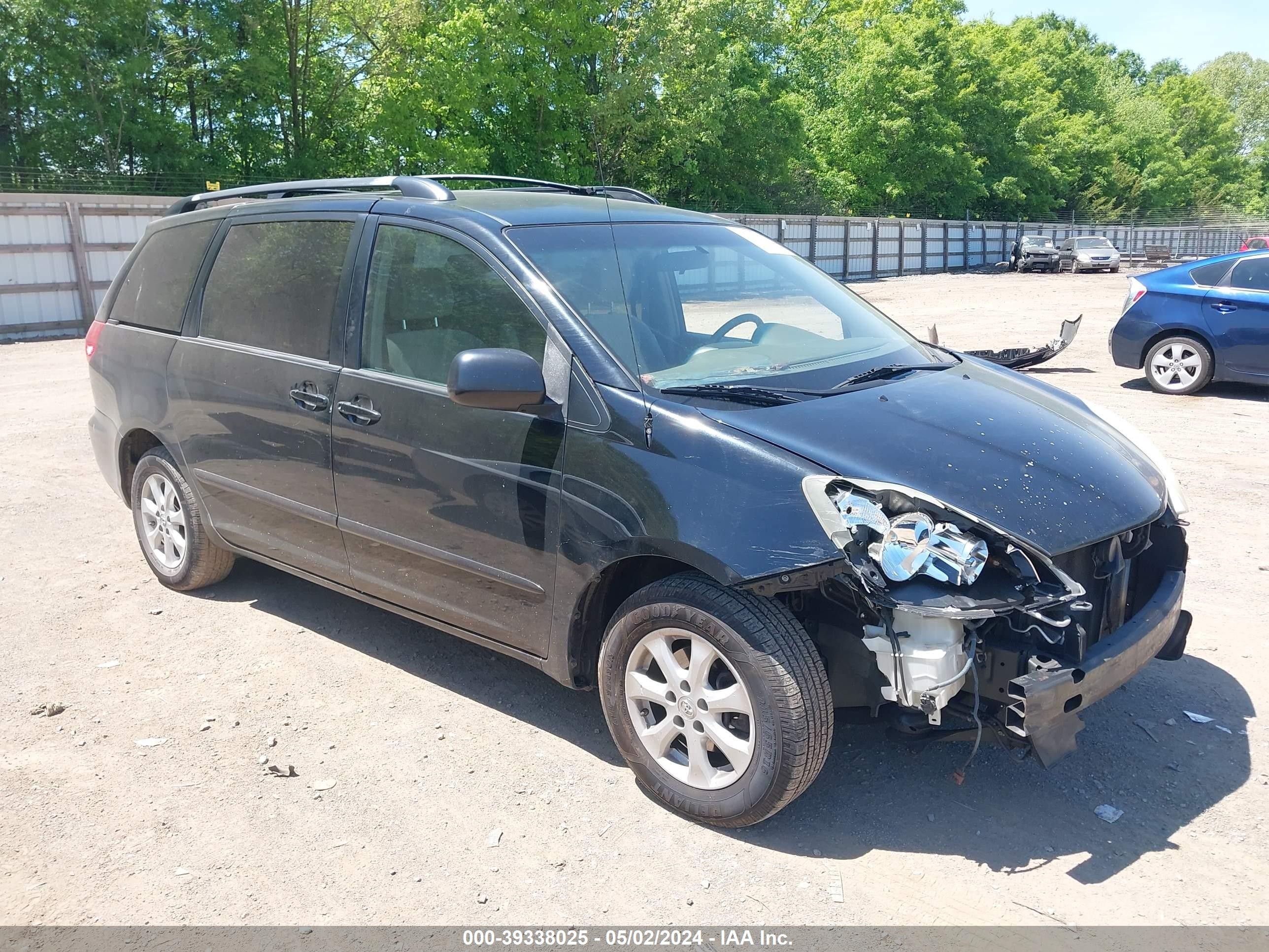 TOYOTA SIENNA 2008 5tdzk23c48s222178