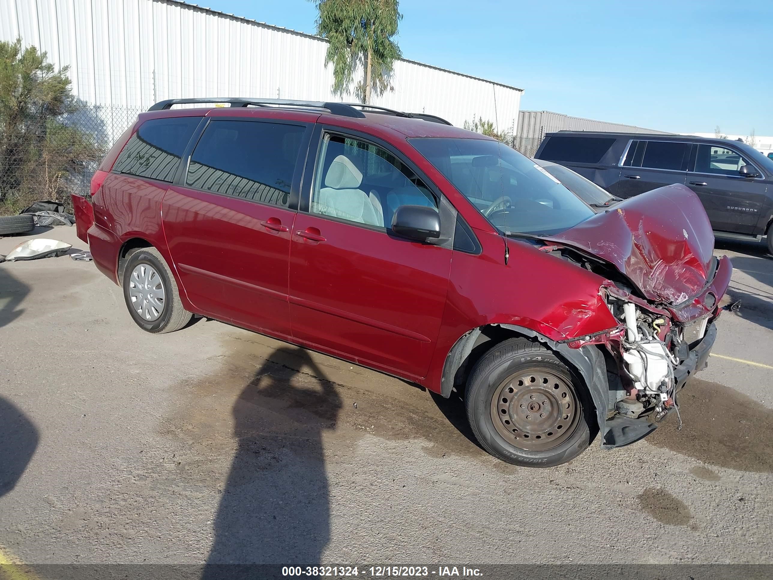 TOYOTA SIENNA 2009 5tdzk23c49s225728