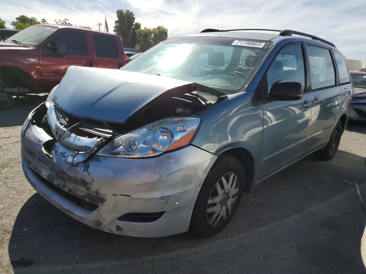 TOYOTA SIENNA 2007 5tdzk23c57s037345