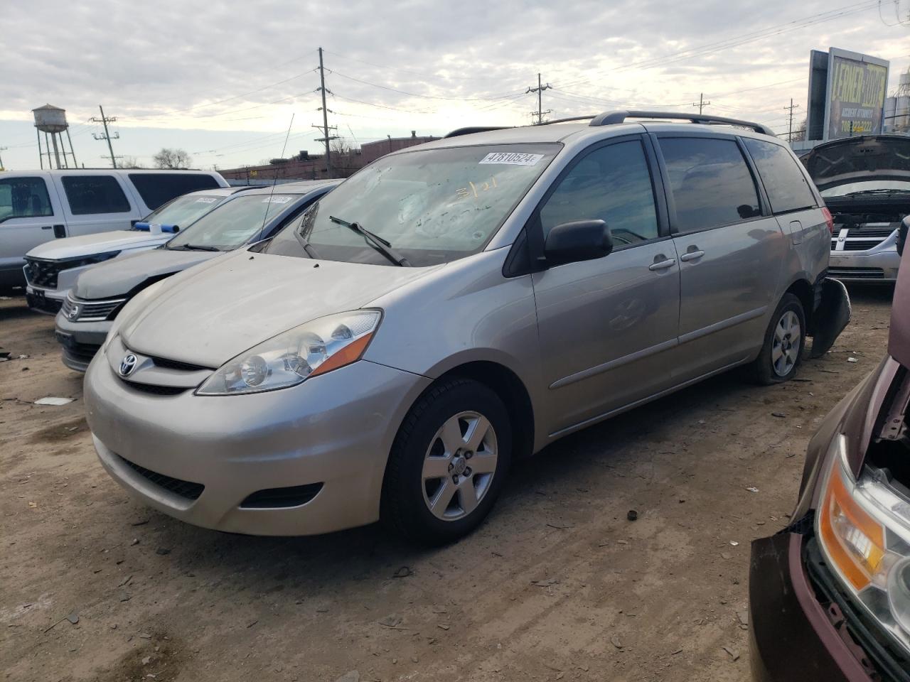 TOYOTA SIENNA 2008 5tdzk23c58s127533