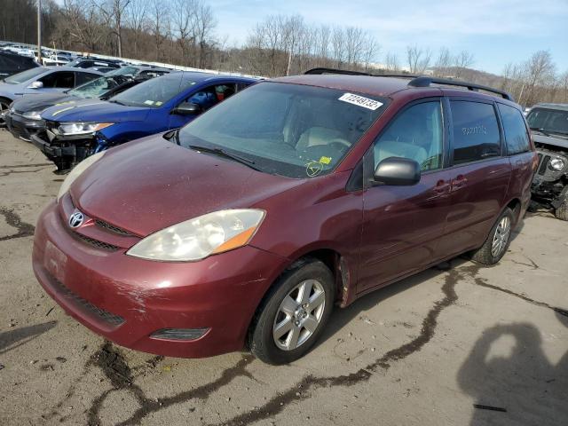 TOYOTA SIENNA CE 2008 5tdzk23c58s138726