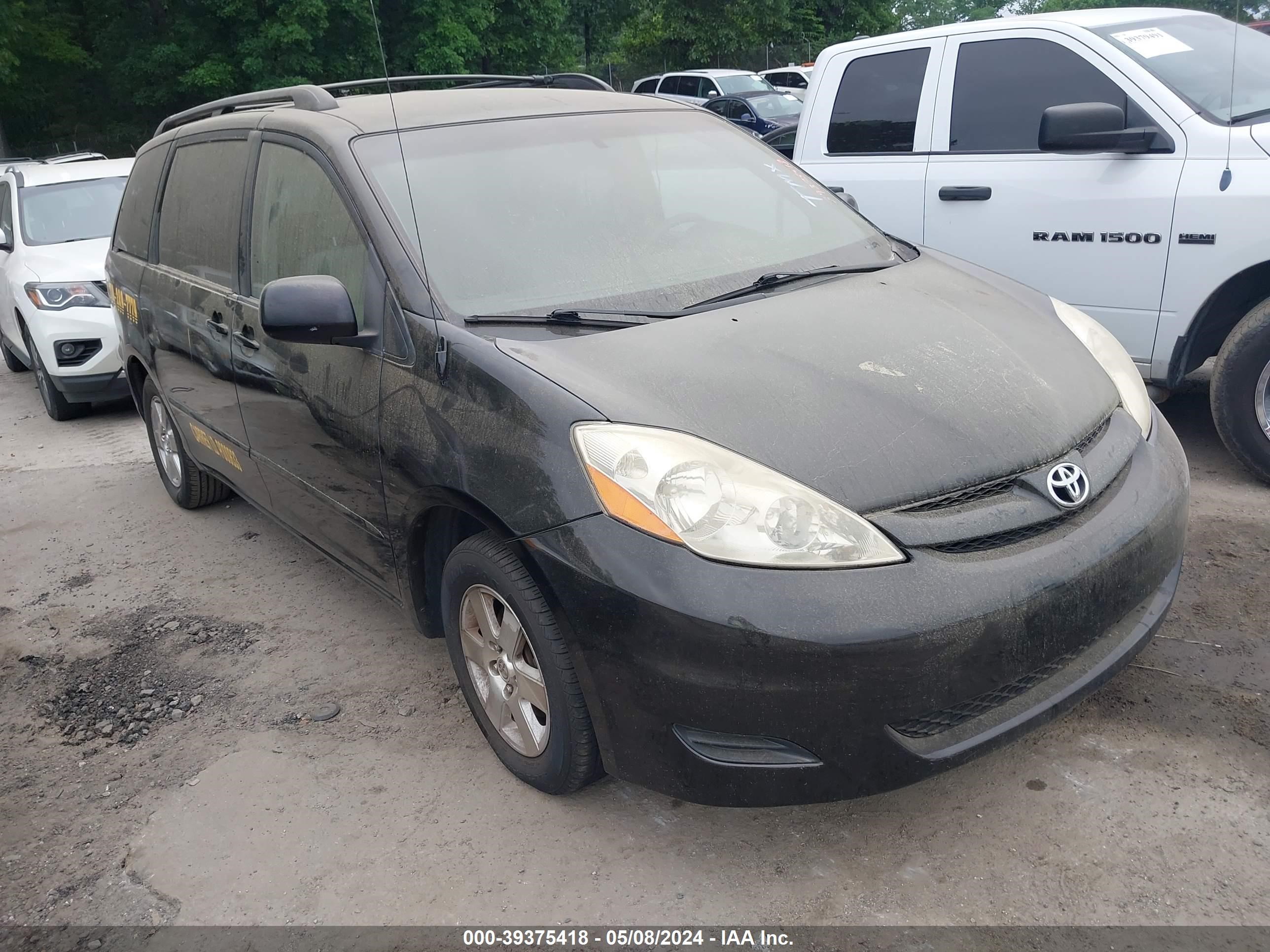 TOYOTA SIENNA 2009 5tdzk23c59s287297