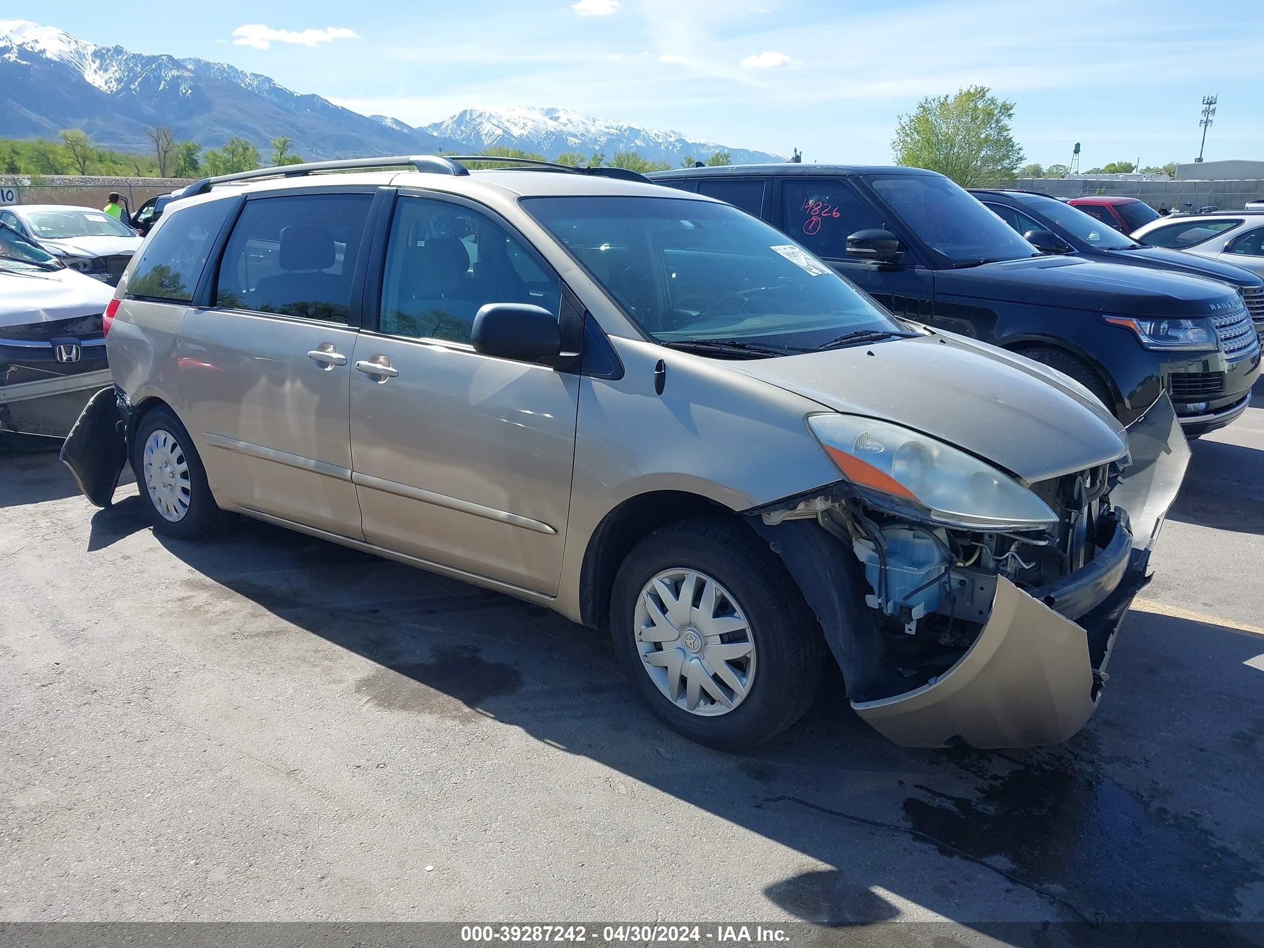 TOYOTA SIENNA 2007 5tdzk23c67s064960