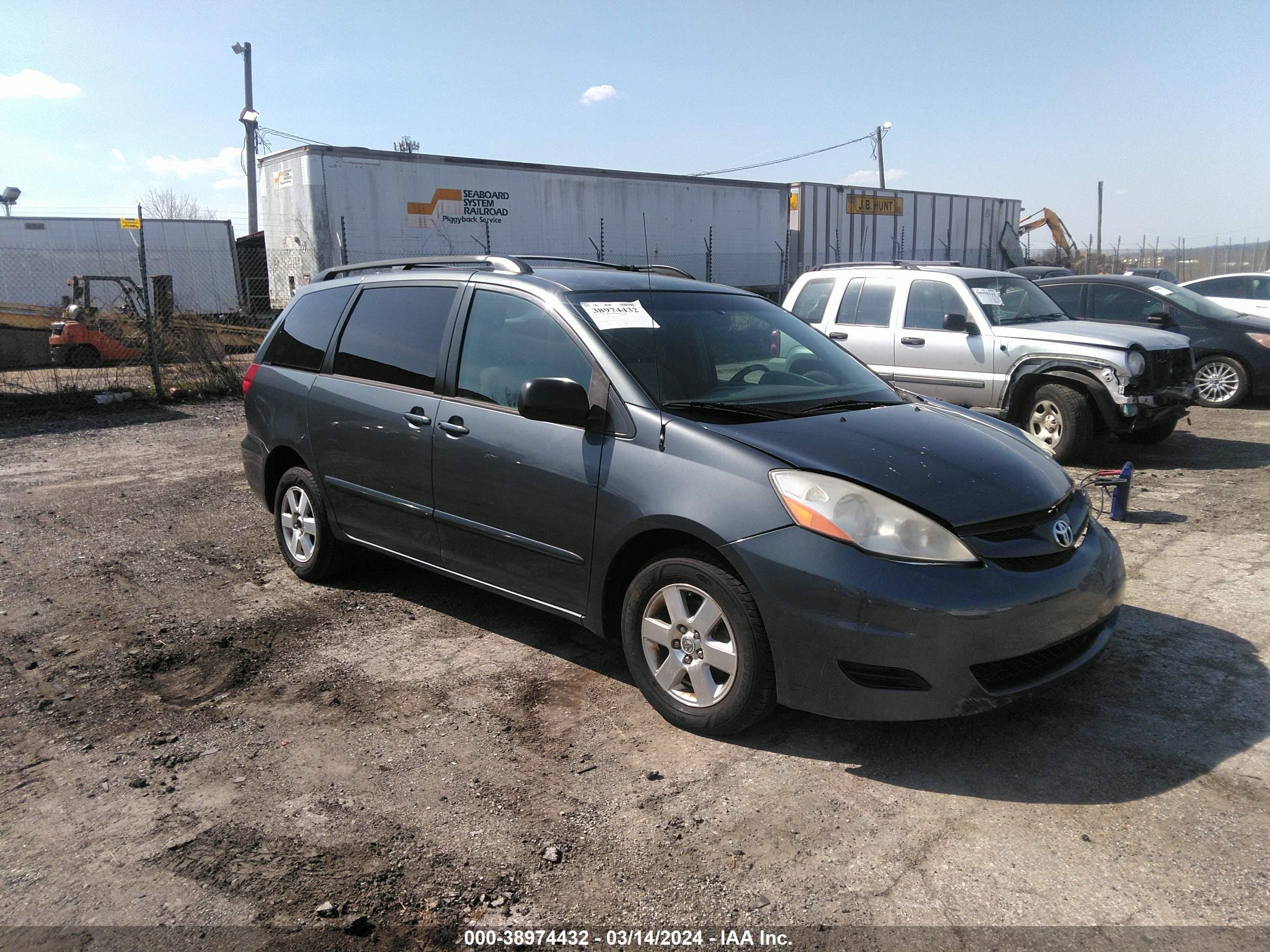 TOYOTA SIENNA 2008 5tdzk23c68s145880