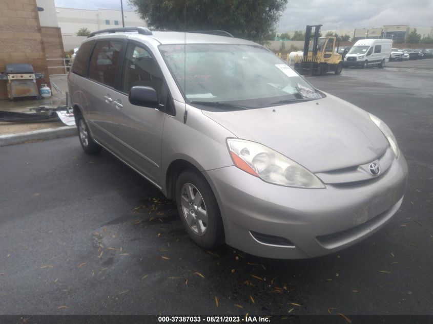 TOYOTA SIENNA 2008 5tdzk23c68s219055