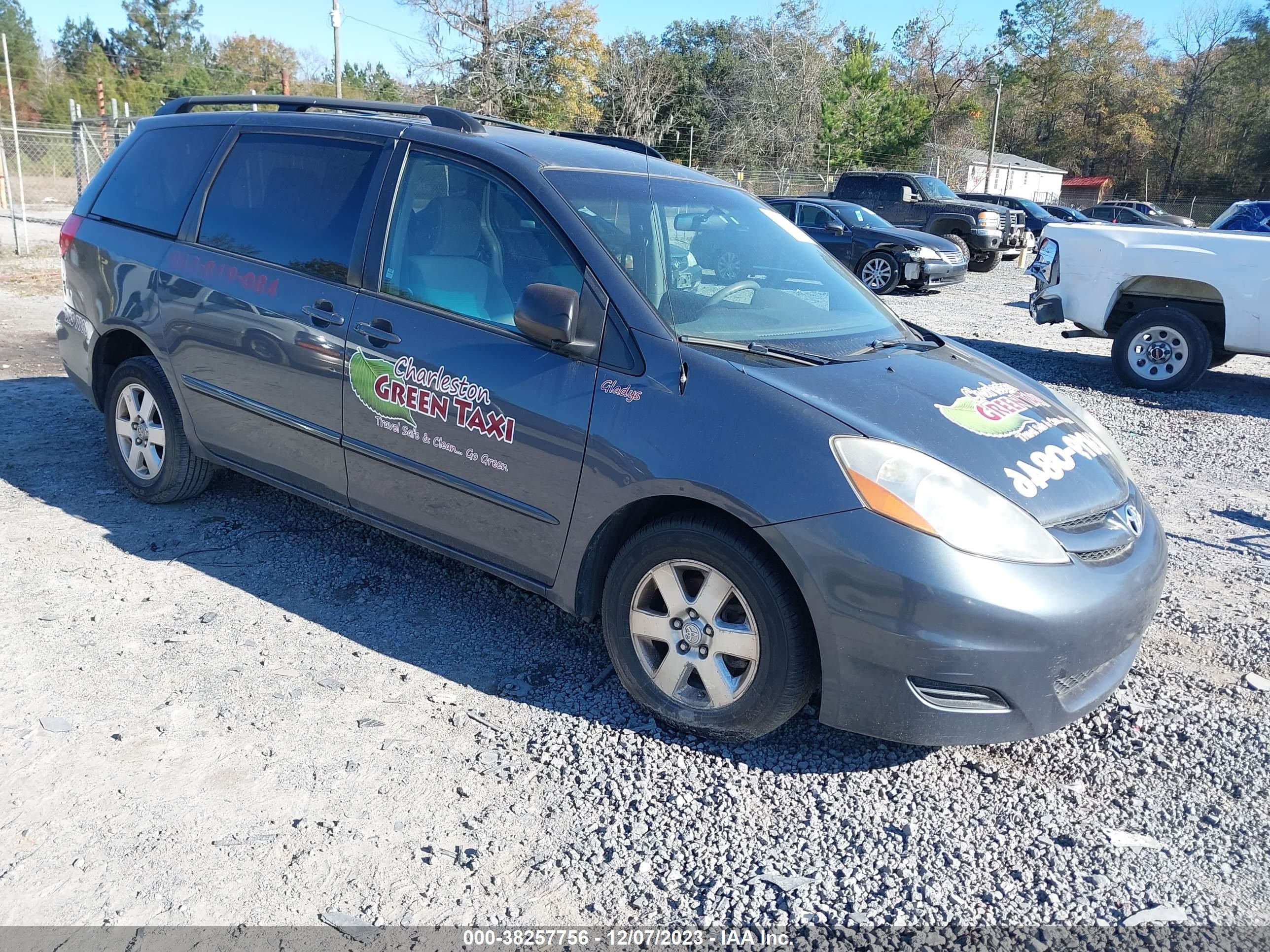 TOYOTA SIENNA 2009 5tdzk23c69s239534