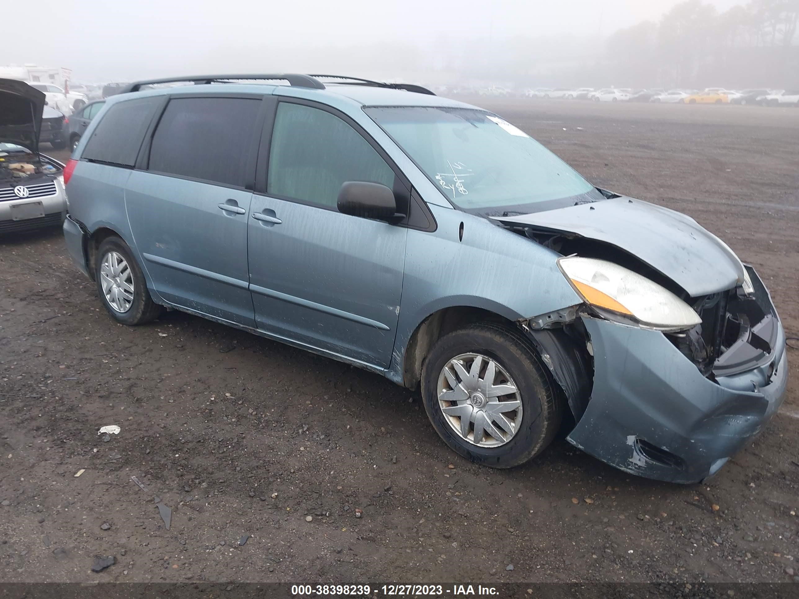 TOYOTA SIENNA 2007 5tdzk23c77s064658