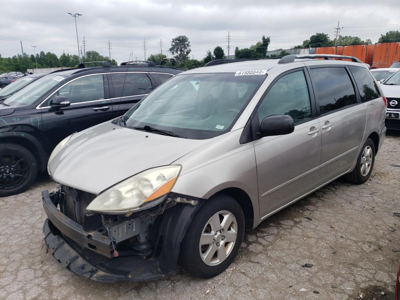 TOYOTA SIENNA 2008 5tdzk23c78s135889