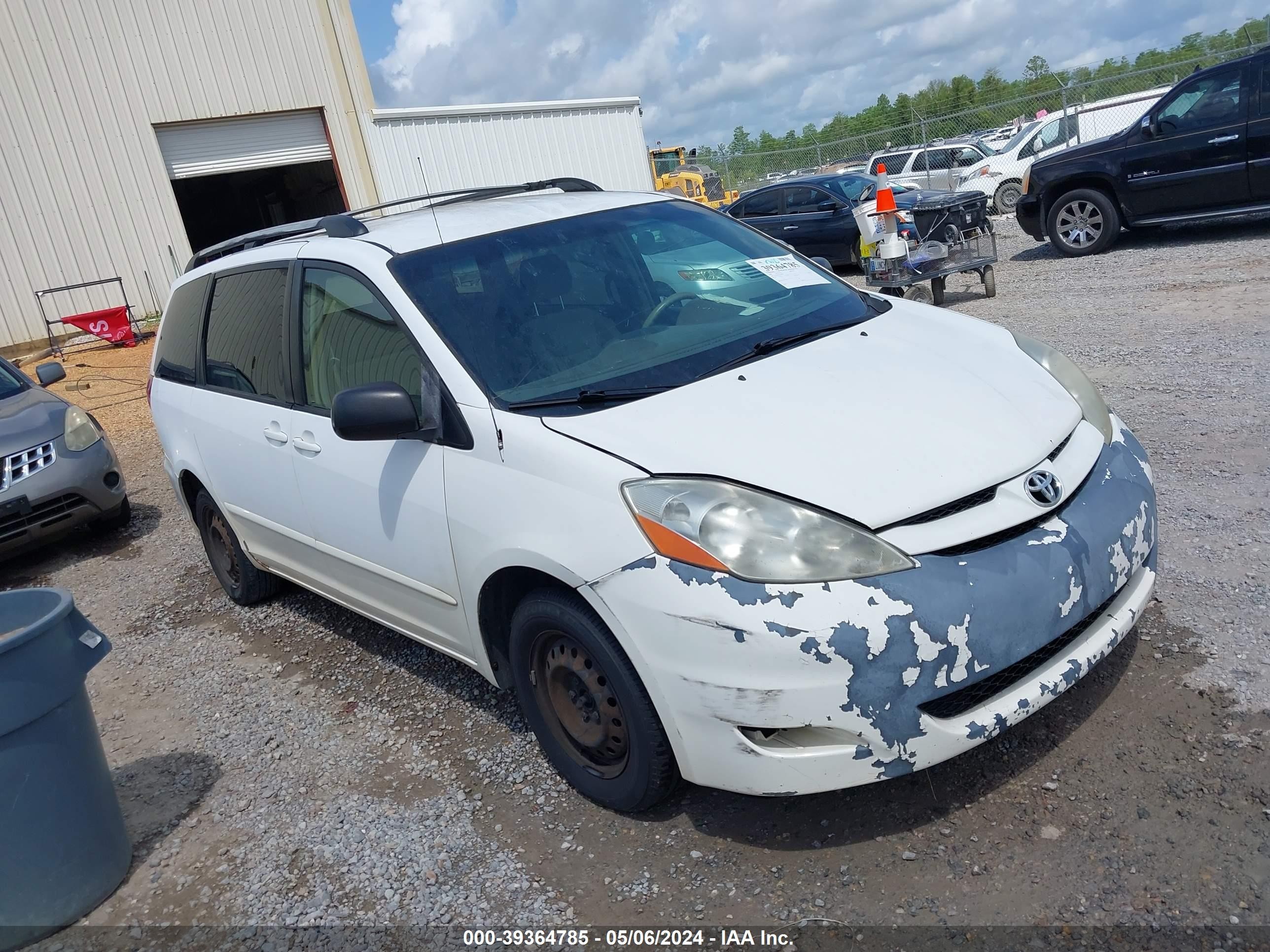 TOYOTA SIENNA 2008 5tdzk23c78s169928