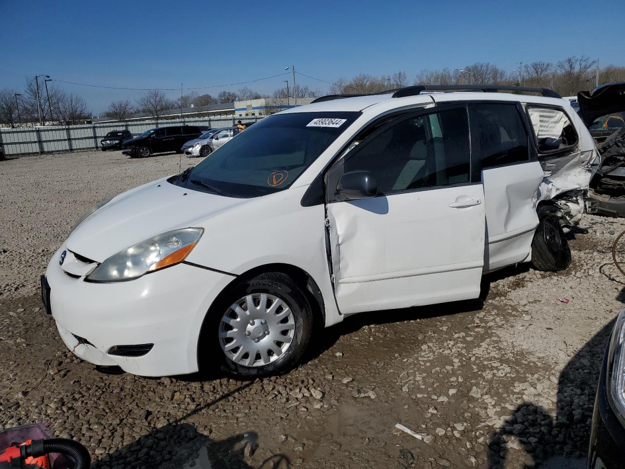 TOYOTA SIENNA 2008 5tdzk23c78s172442