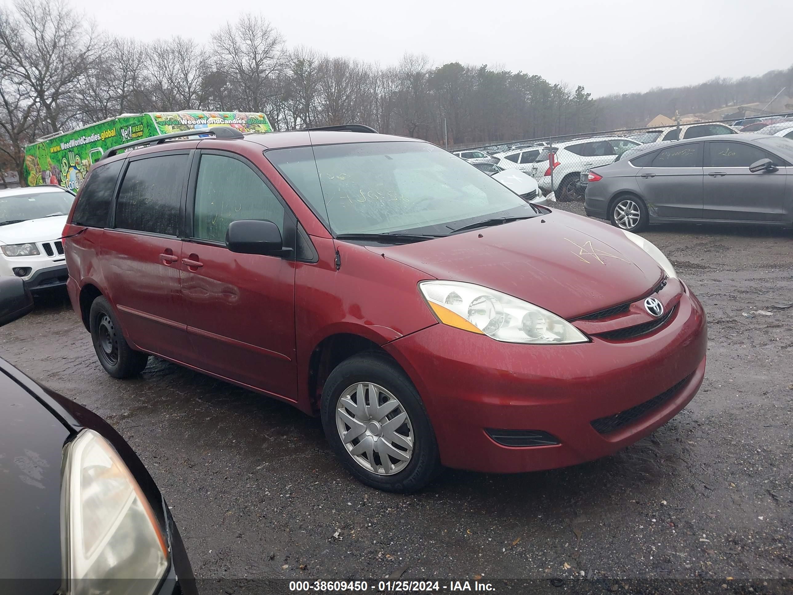 TOYOTA SIENNA 2009 5tdzk23c79s253653