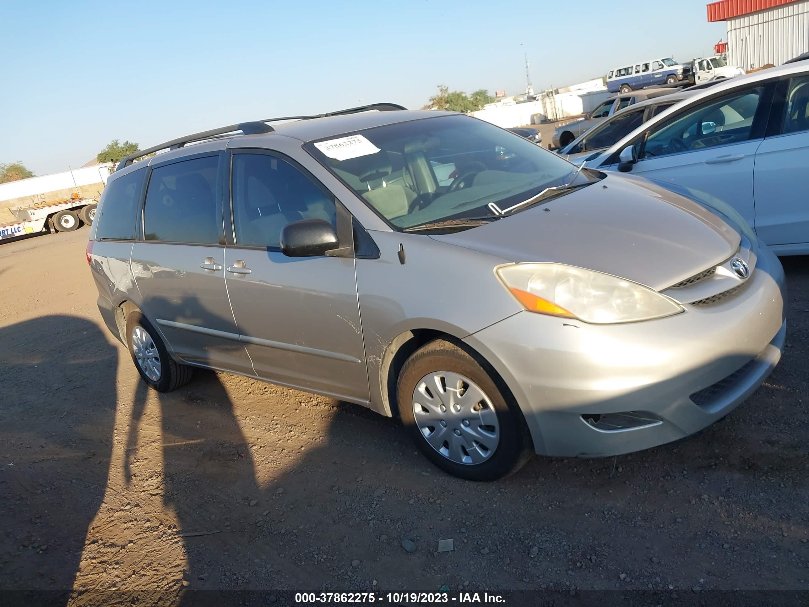 TOYOTA SIENNA 2009 5tdzk23c79s277094