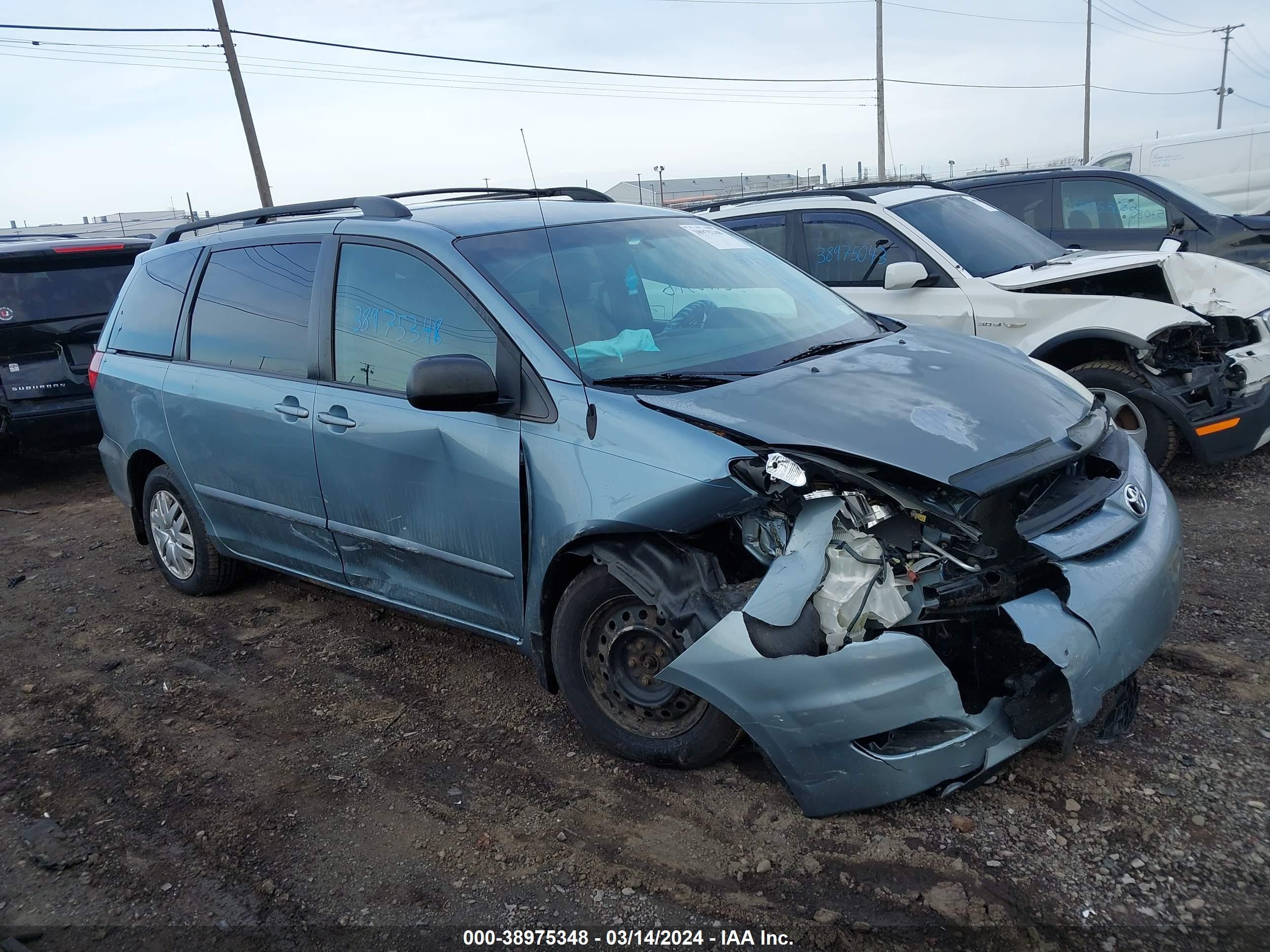 TOYOTA SIENNA 2009 5tdzk23c79s280366