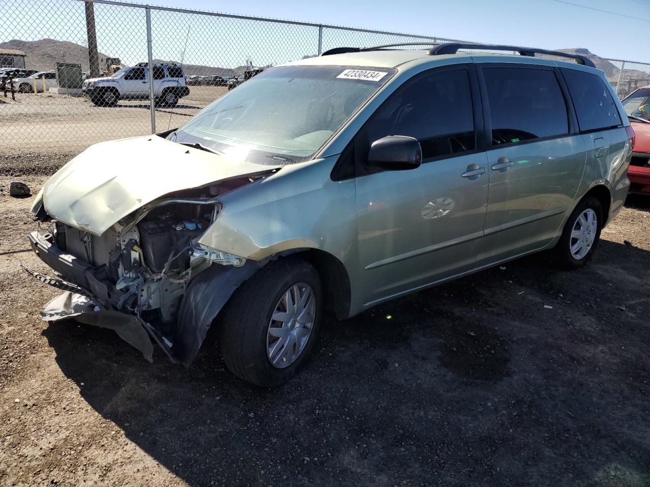 TOYOTA SIENNA 2008 5tdzk23c88s100522