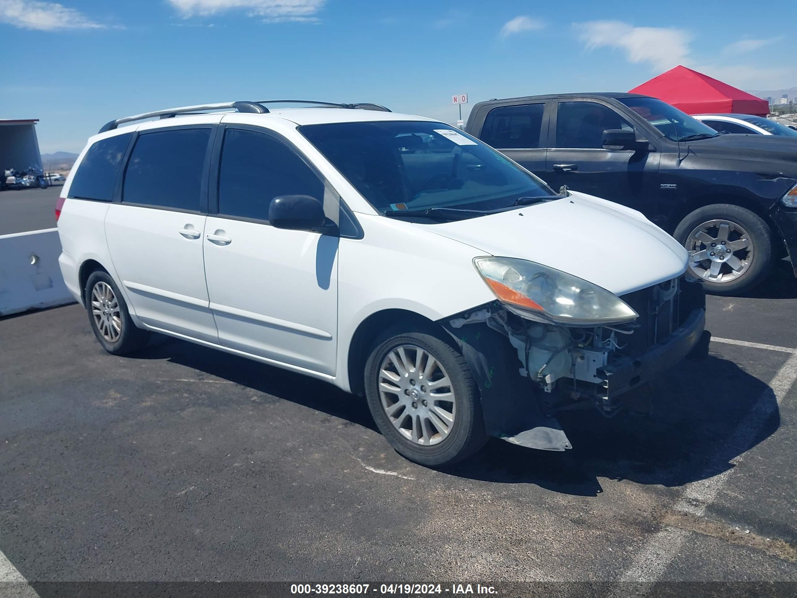 TOYOTA SIENNA 2008 5tdzk23c88s148490