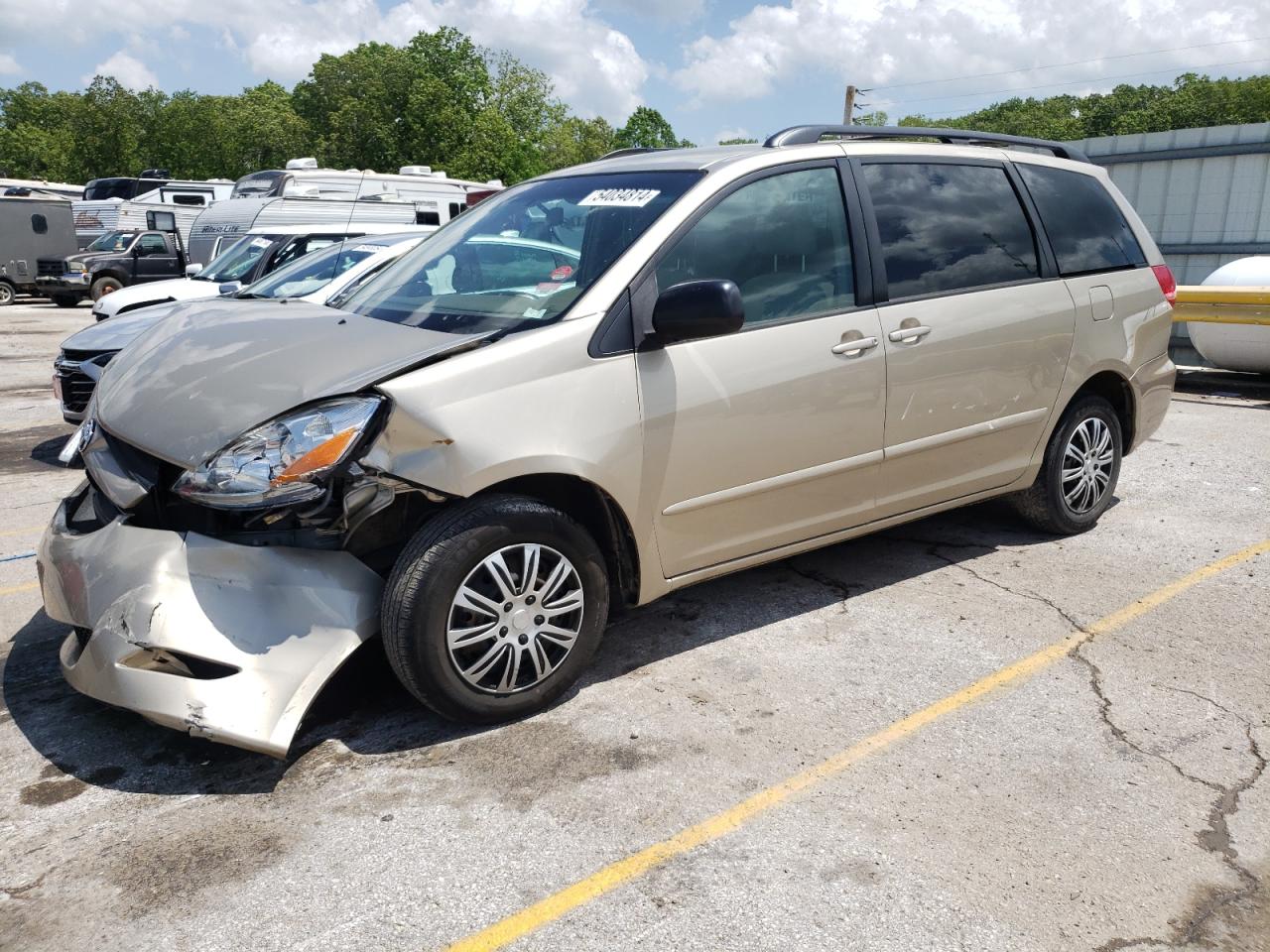 TOYOTA SIENNA 2008 5tdzk23c88s148876