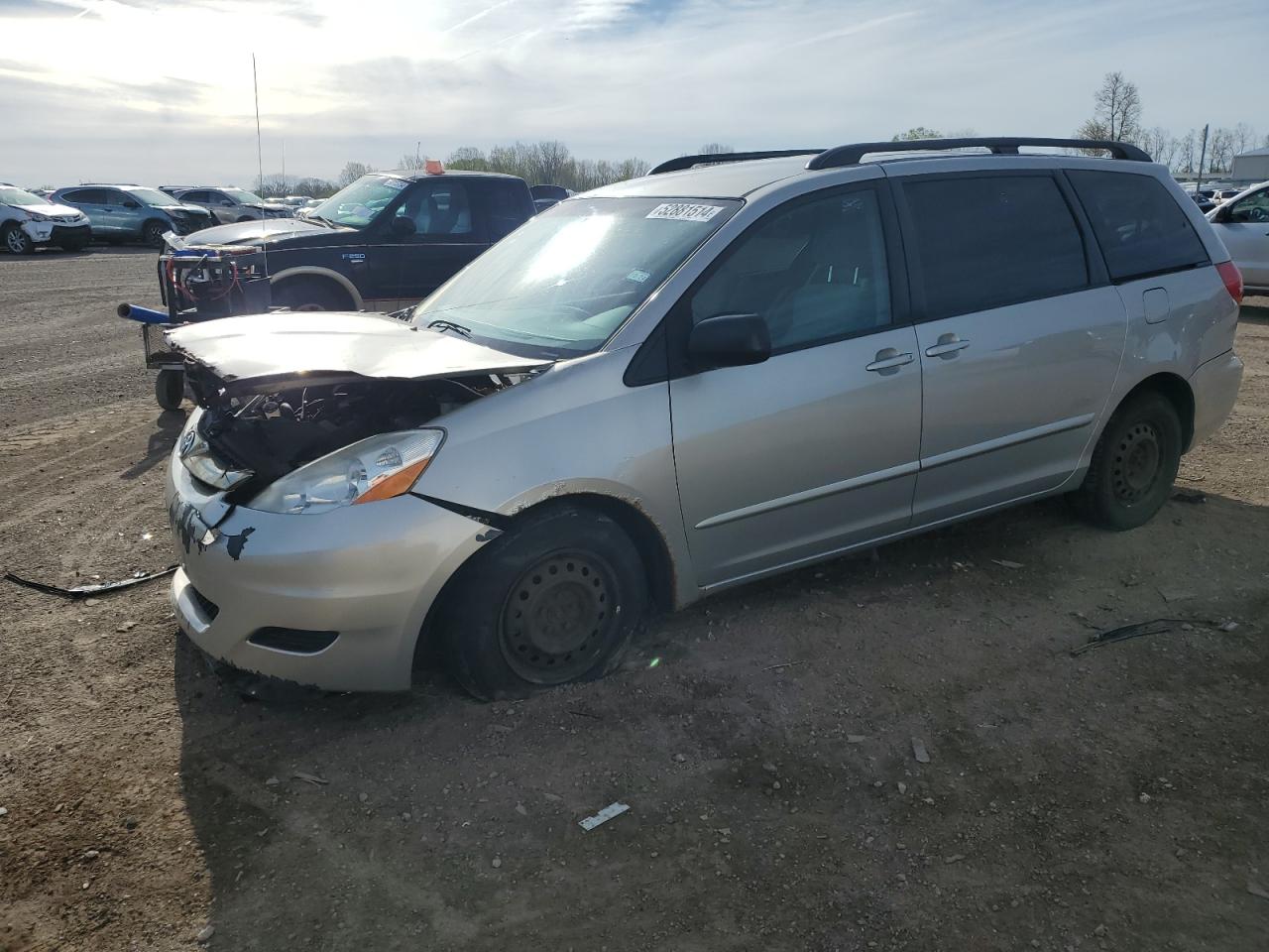 TOYOTA SIENNA 2008 5tdzk23c98s154721