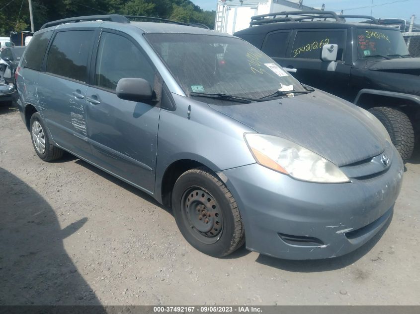 TOYOTA SIENNA 2008 5tdzk23c98s180526